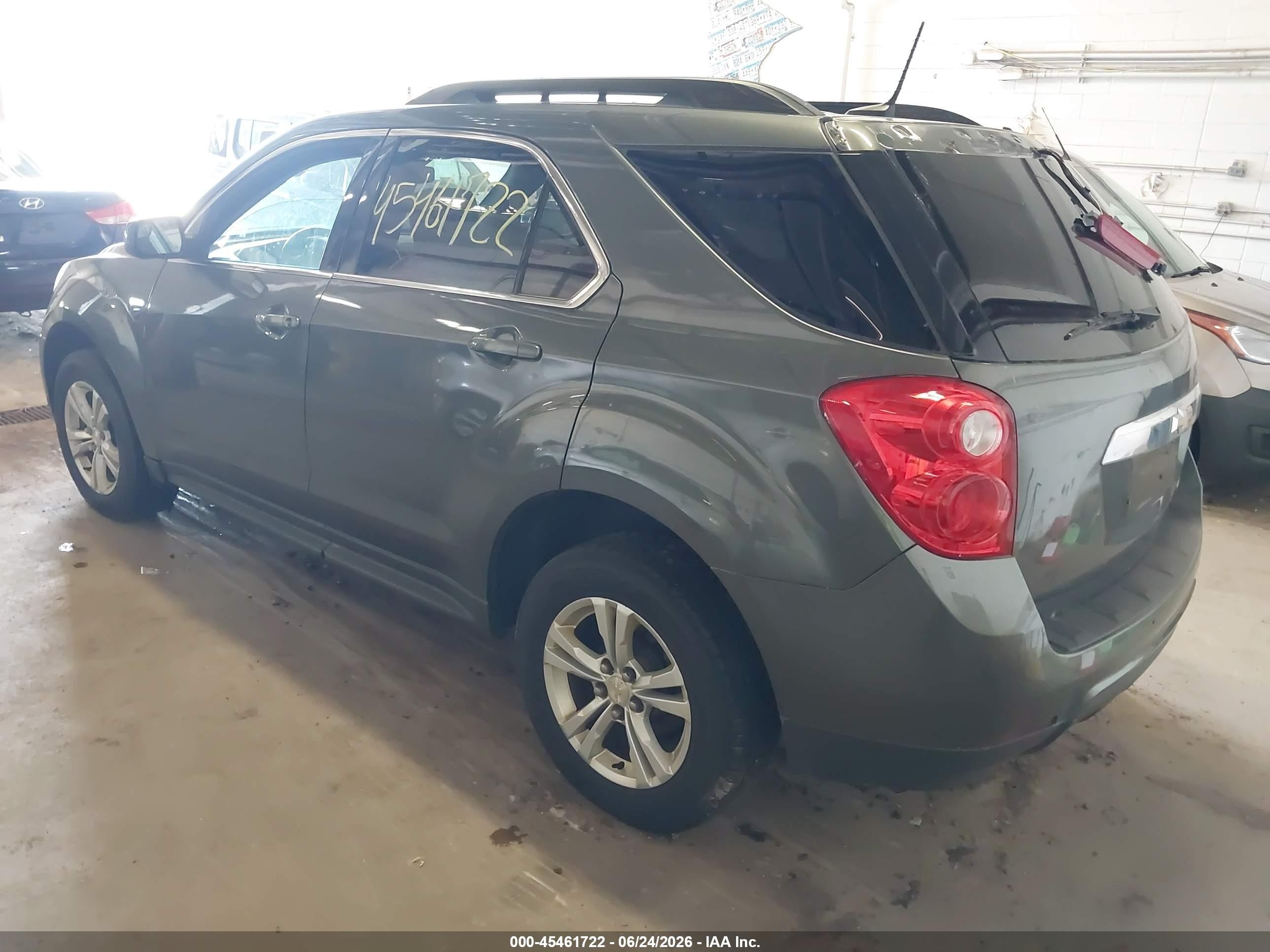 2013 Chevrolet Equinox Lt Green vin: 2GNALDEK7D6172222