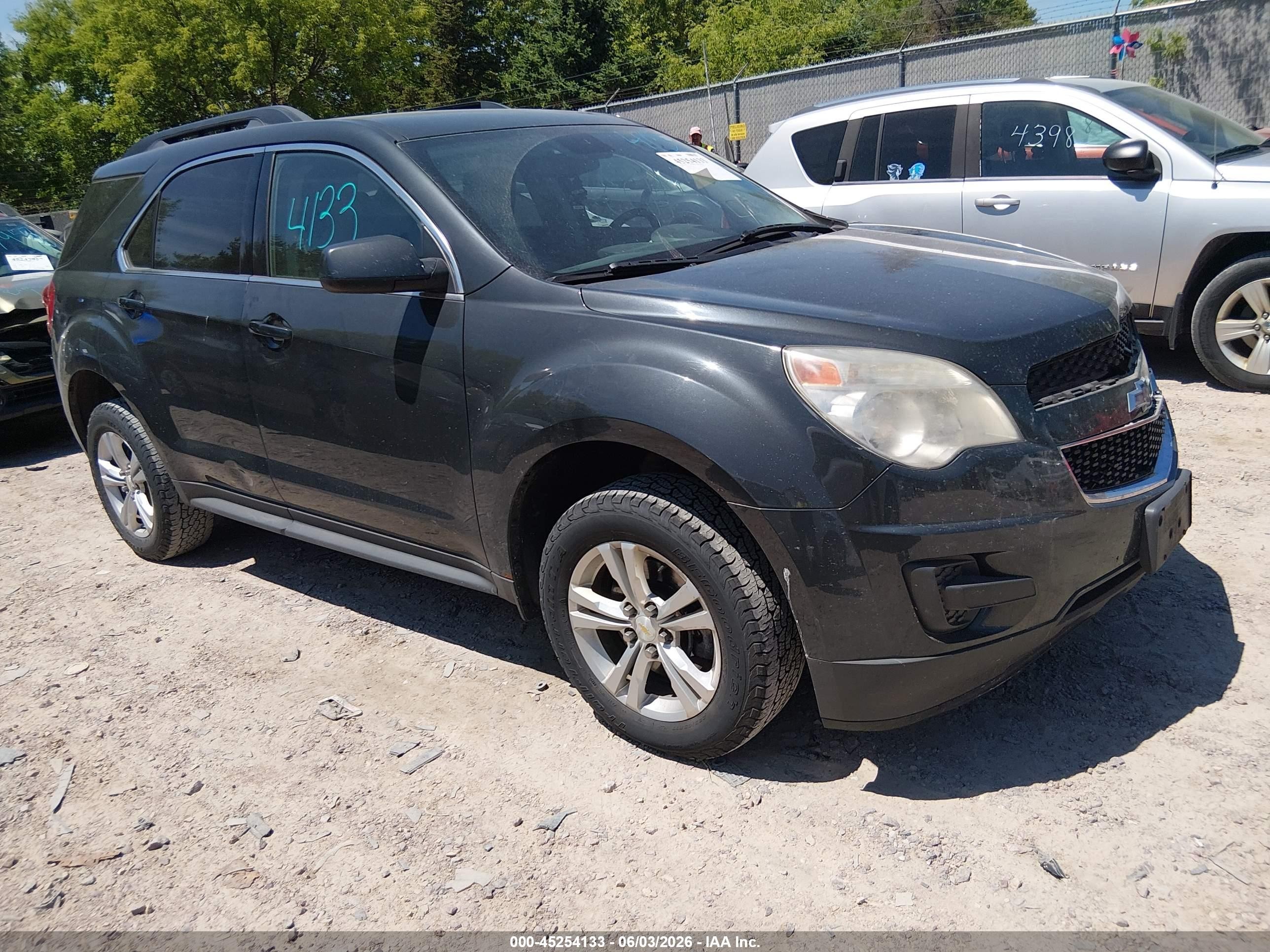 2013 Chevrolet Equinox 1lt Black vin: 2GNALDEK7D6181549