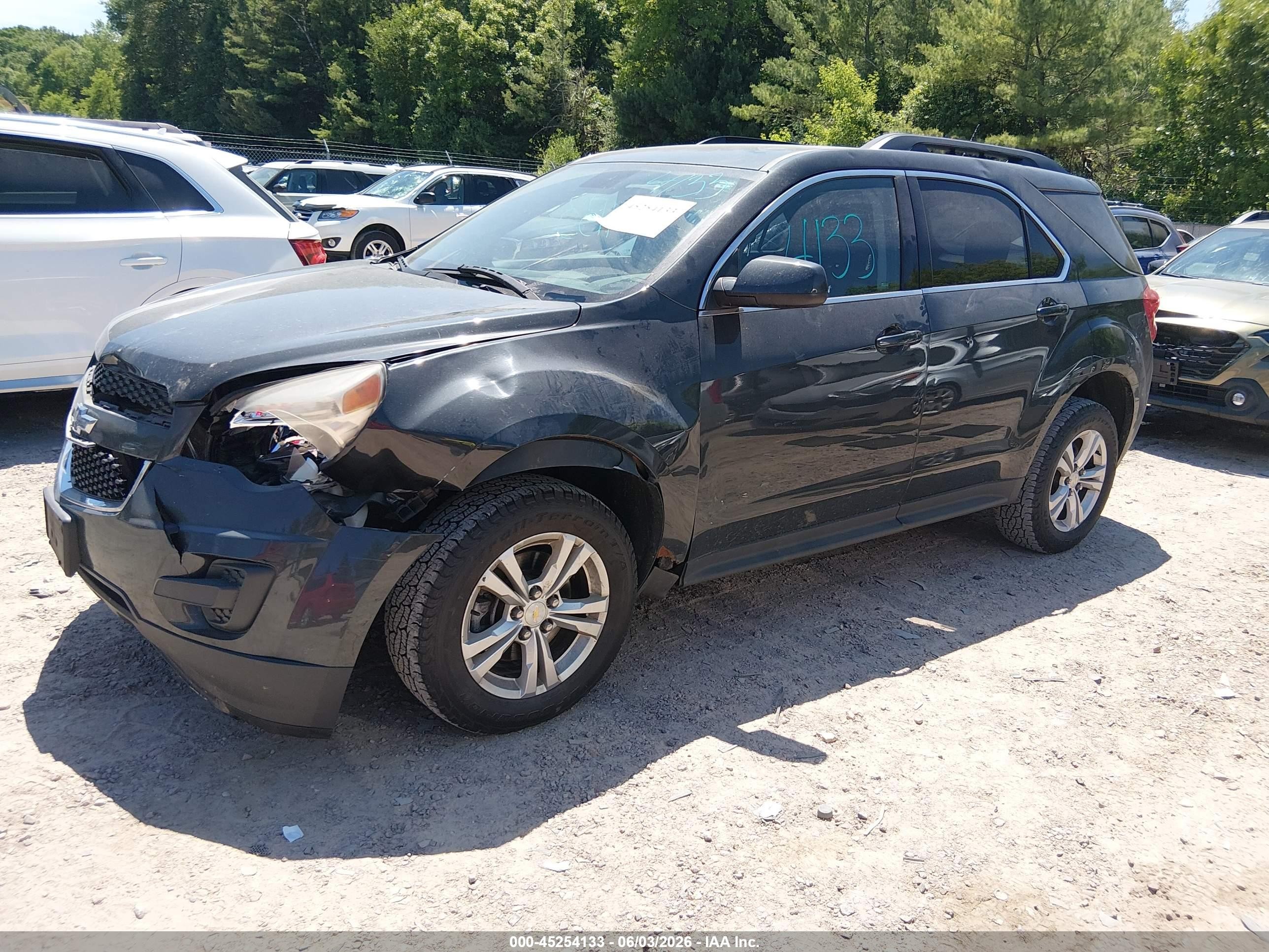 2013 Chevrolet Equinox 1lt Black vin: 2GNALDEK7D6181549