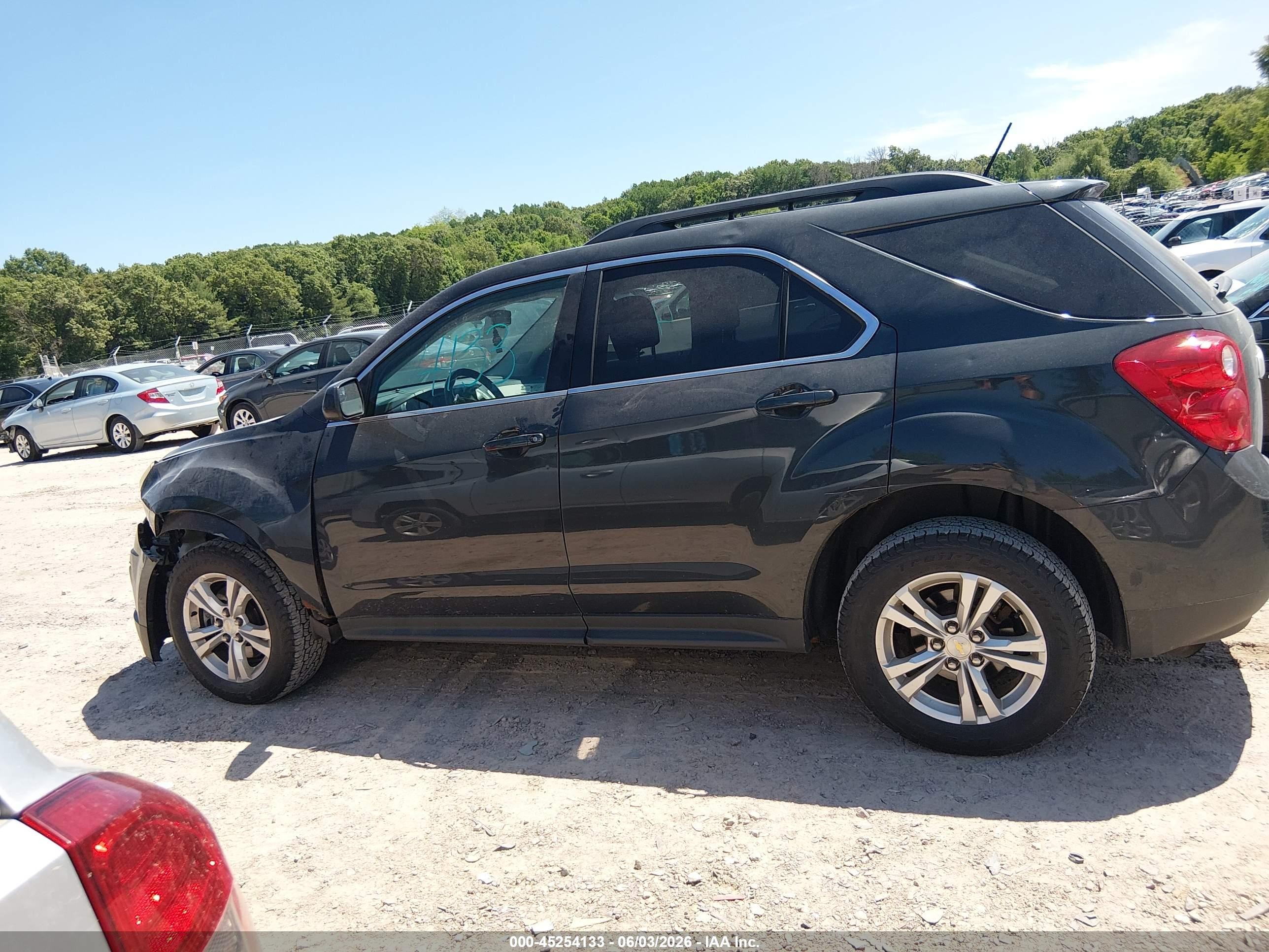 2013 Chevrolet Equinox 1lt Black vin: 2GNALDEK7D6181549