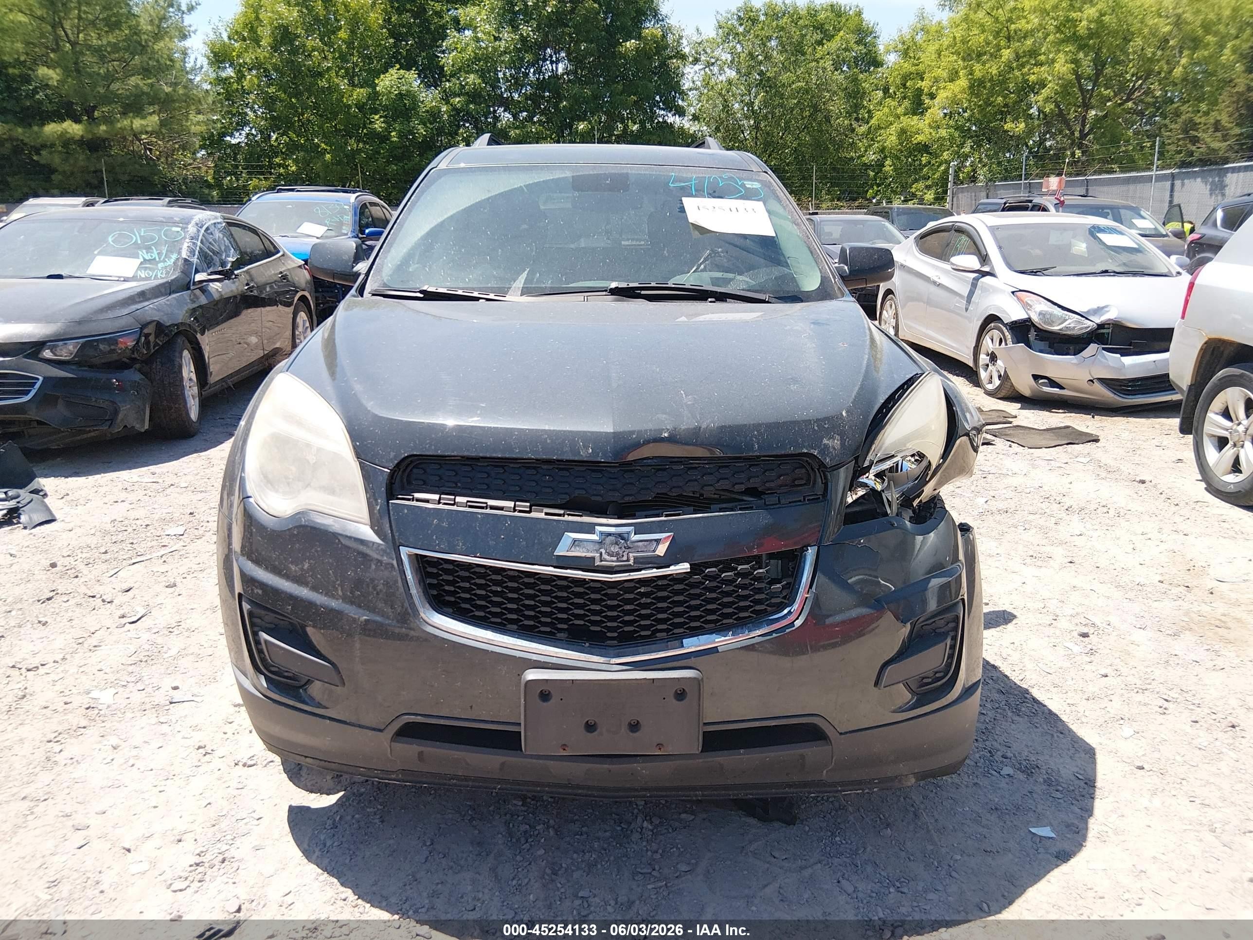 2013 Chevrolet Equinox 1lt Black vin: 2GNALDEK7D6181549