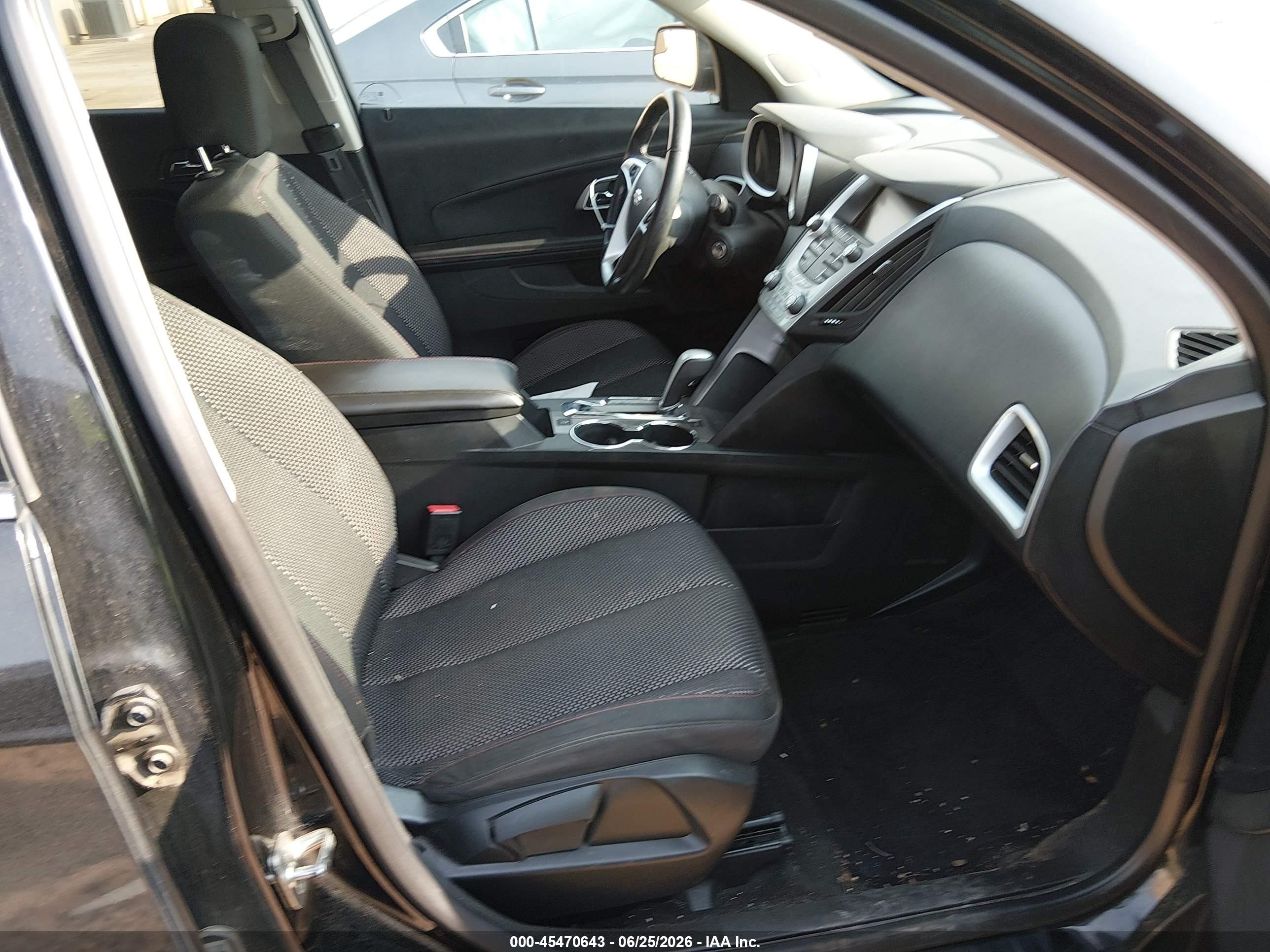 2013 Chevrolet Equinox Lt Black vin: 2GNALDEK7D6219250