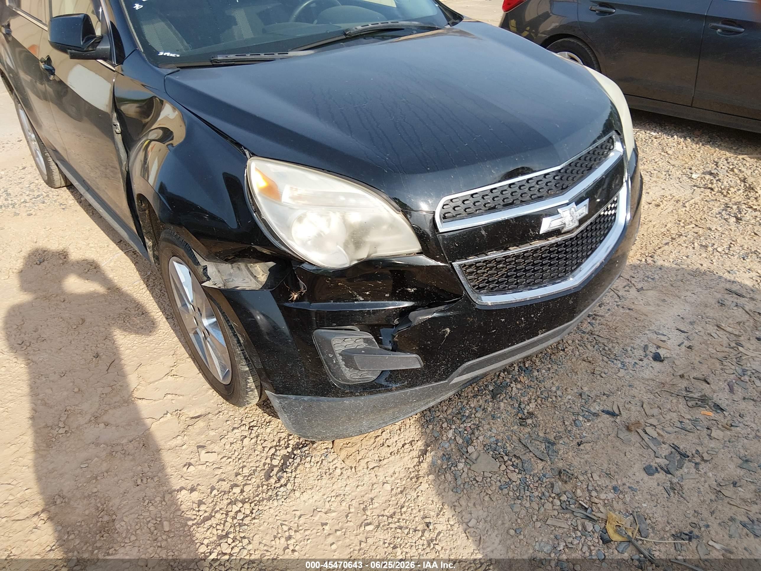 2013 Chevrolet Equinox Lt Black vin: 2GNALDEK7D6219250