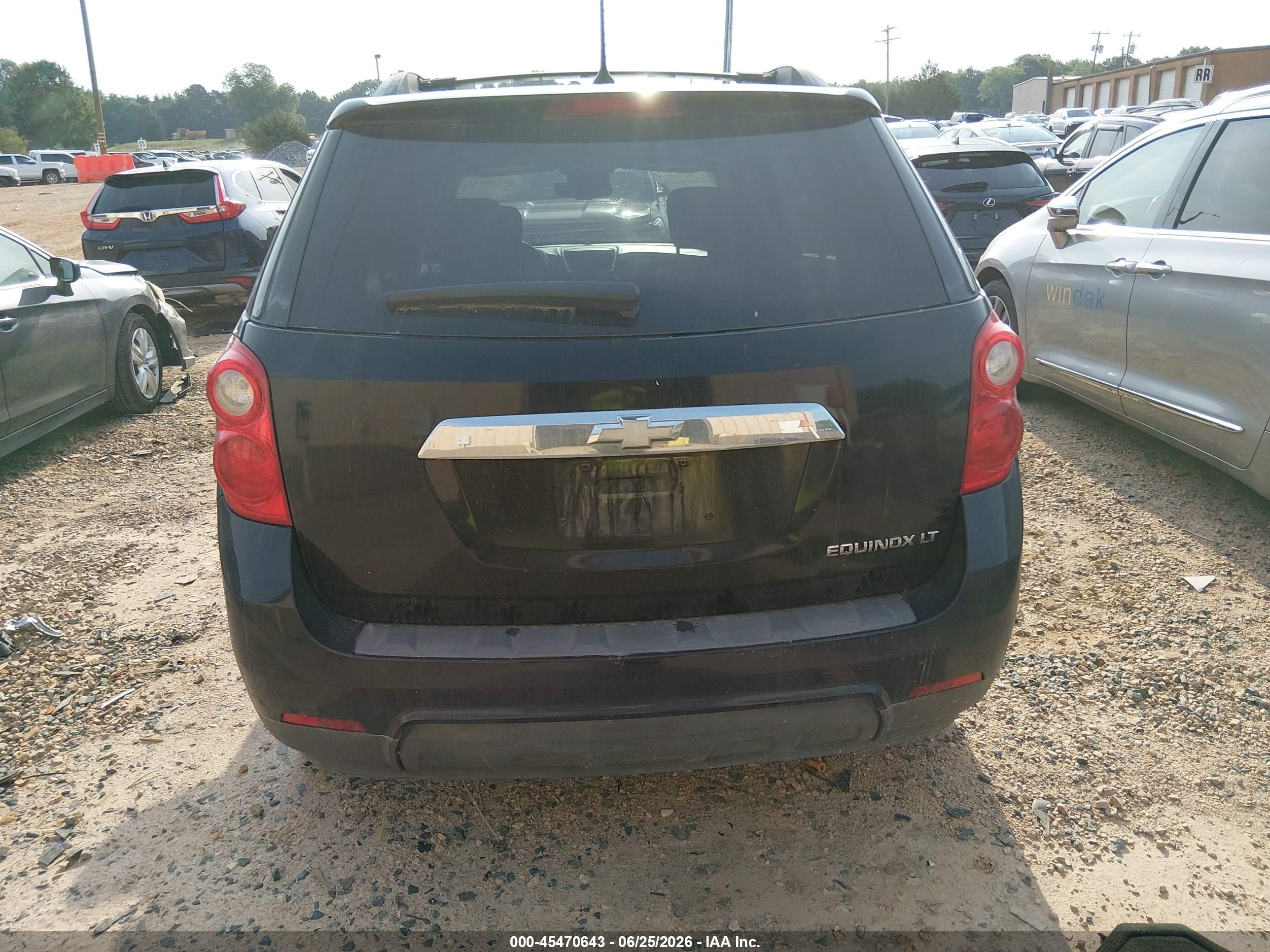 2013 Chevrolet Equinox Lt Black vin: 2GNALDEK7D6219250