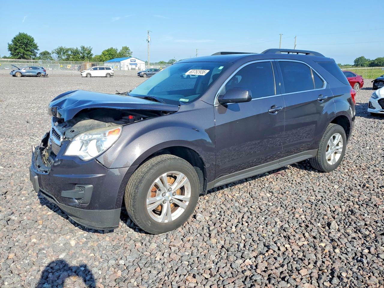 2013 Chevrolet Equinox Lt Charcoal vin: 2GNALDEK7D6229406