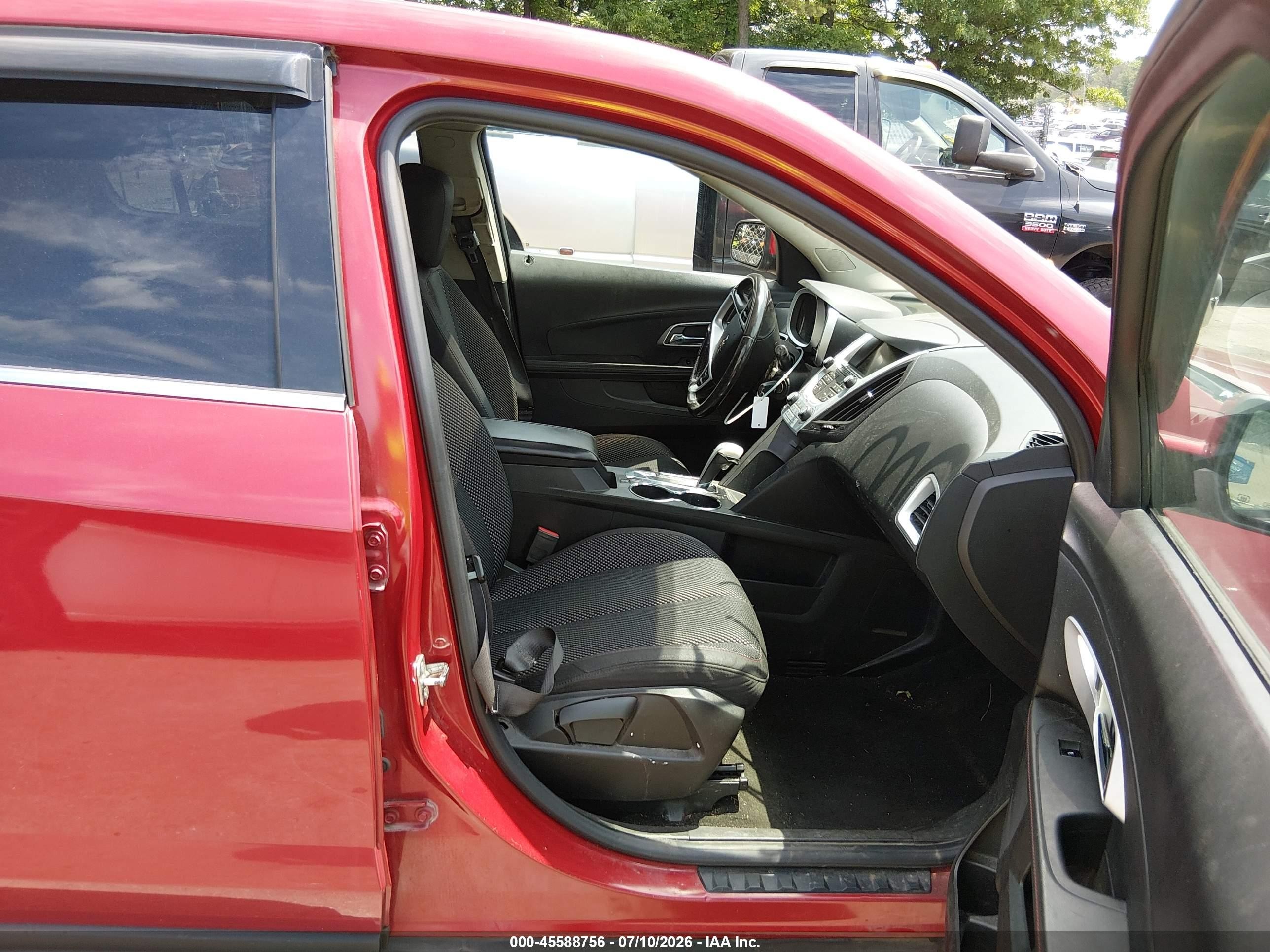 2013 Chevrolet Equinox Lt Red vin: 2GNALDEK7D6354342