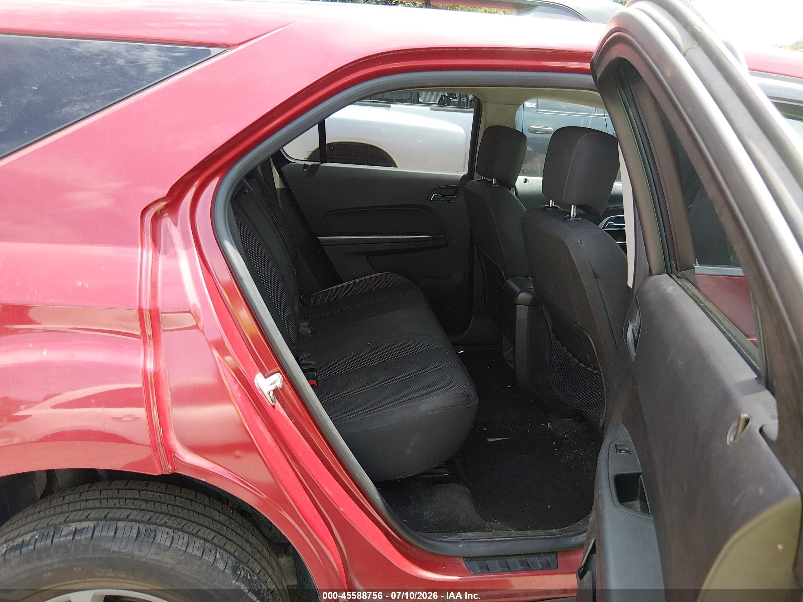 2013 Chevrolet Equinox Lt Red vin: 2GNALDEK7D6354342