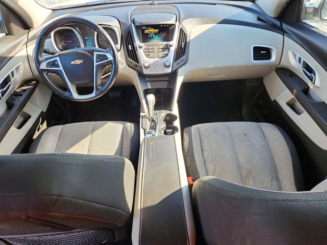 2013 Chevrolet Equinox Lt White vin: 2GNALDEK7D6365194