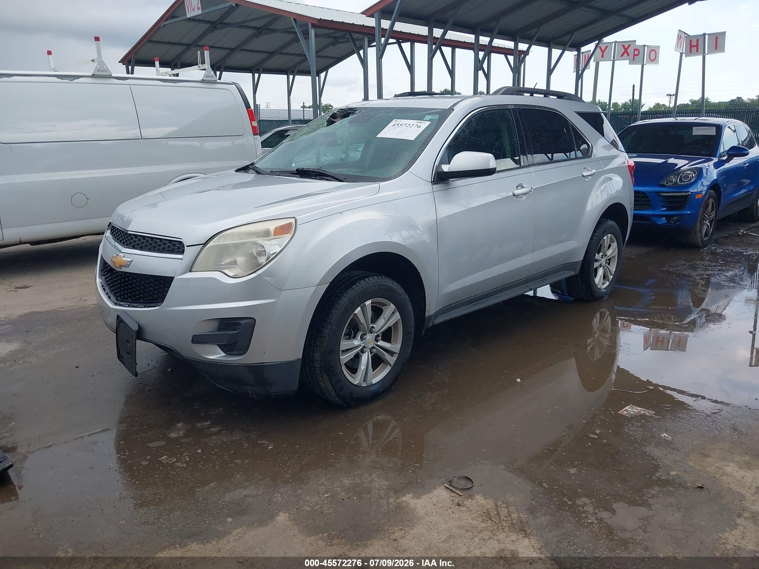 2013 Chevrolet Equinox Lt Silver vin: 2GNALDEK7D6406584