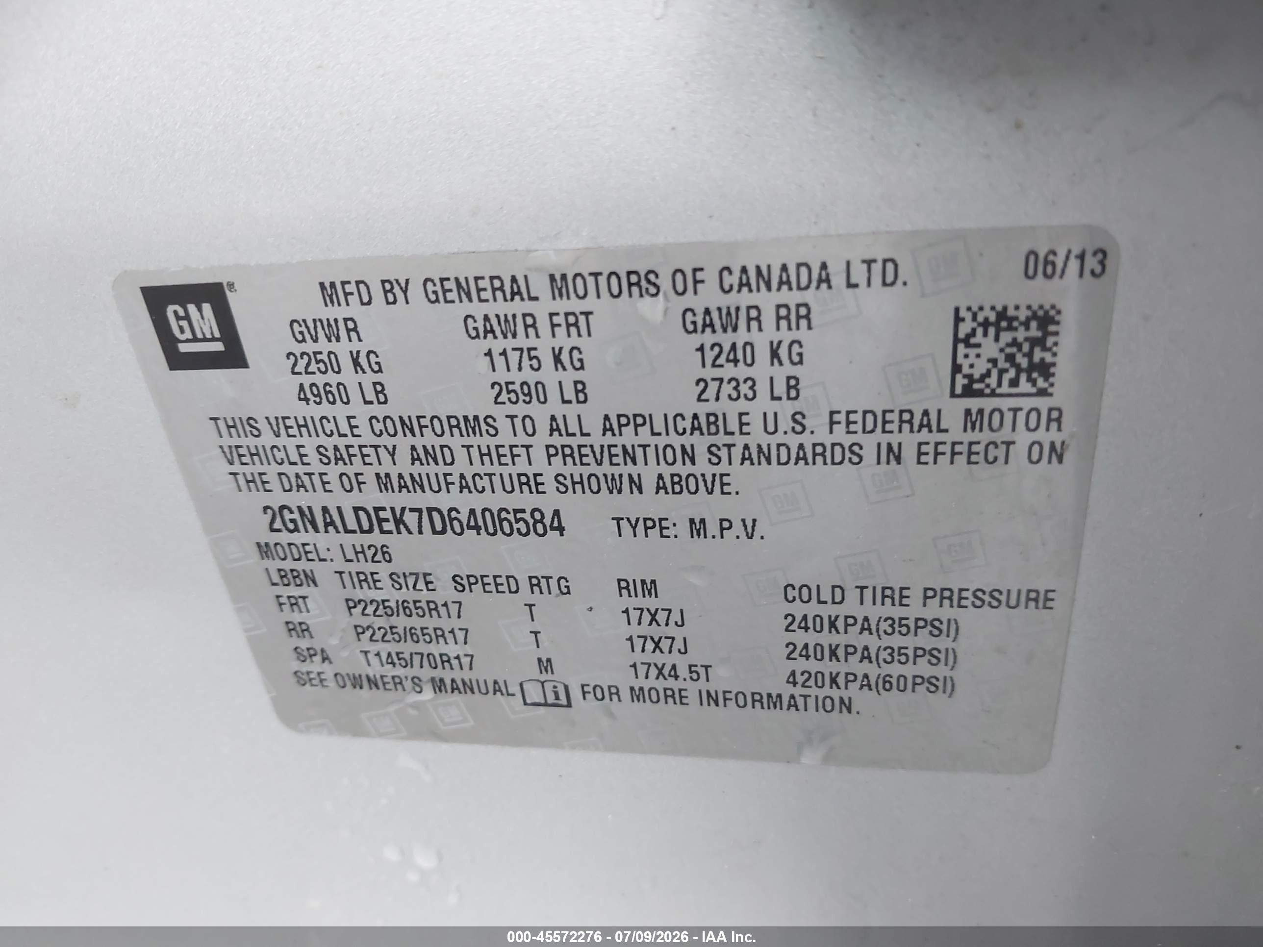 2013 Chevrolet Equinox Lt Silver vin: 2GNALDEK7D6406584