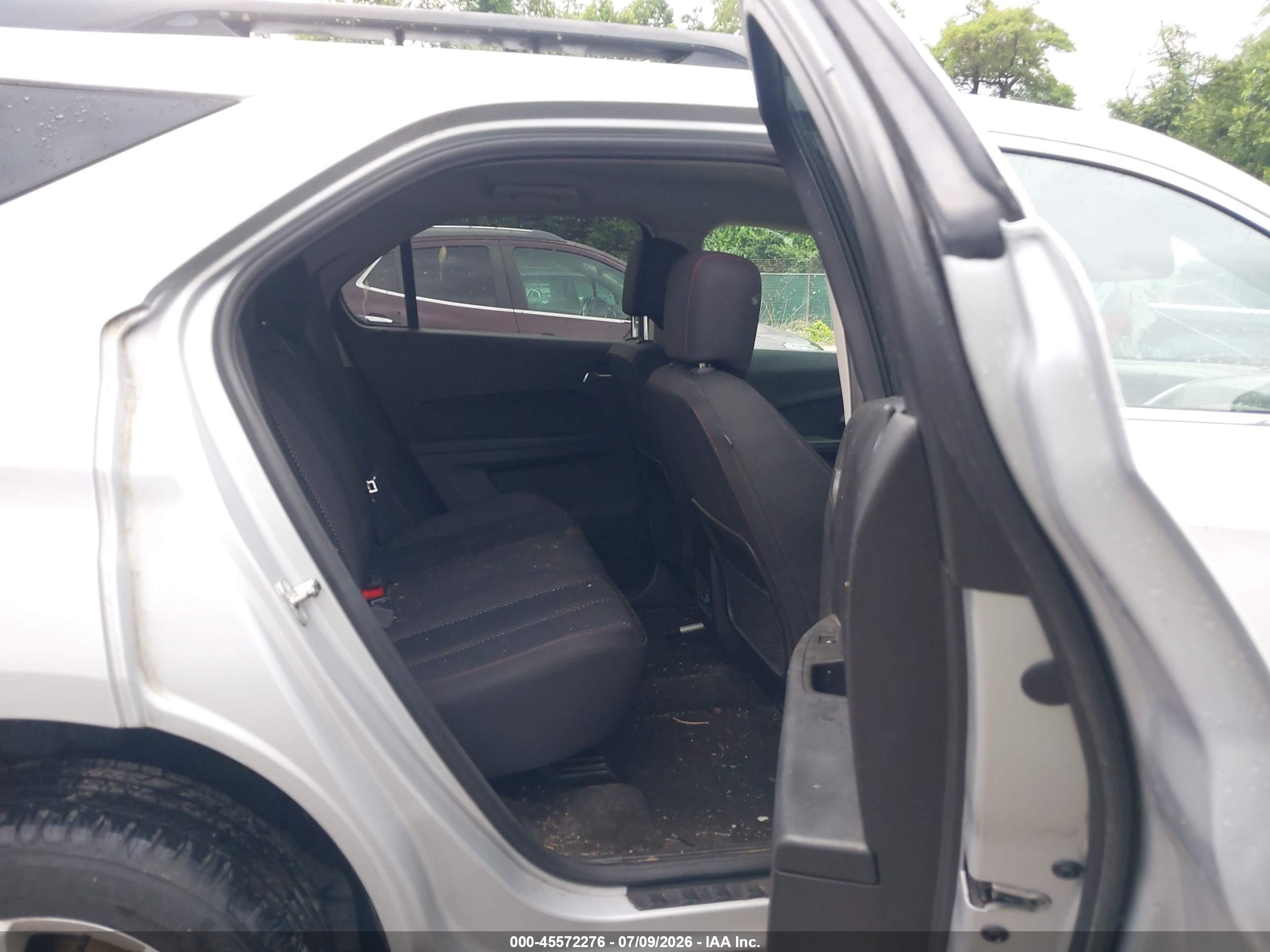 2013 Chevrolet Equinox Lt Silver vin: 2GNALDEK7D6406584