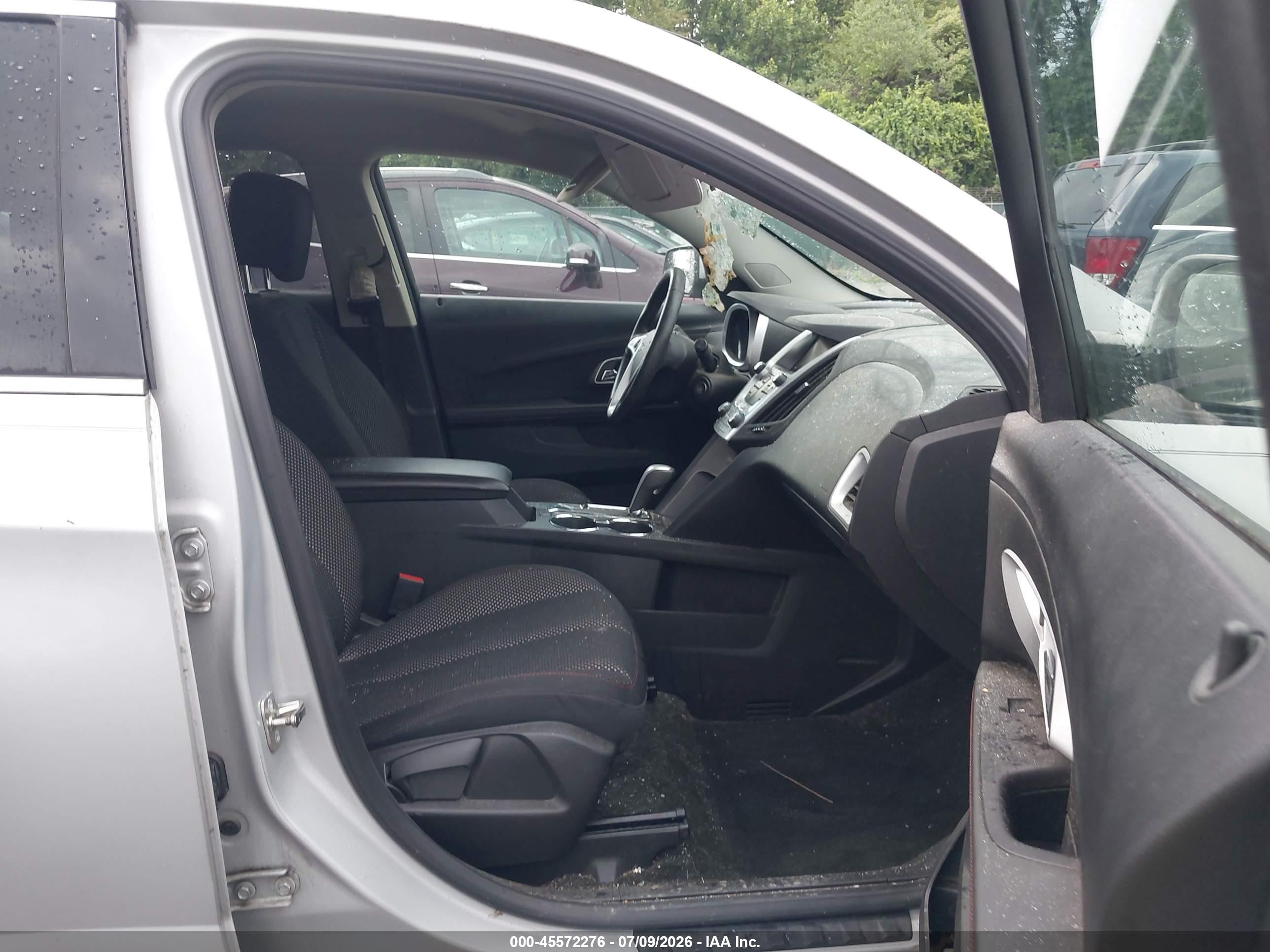 2013 Chevrolet Equinox Lt Silver vin: 2GNALDEK7D6406584