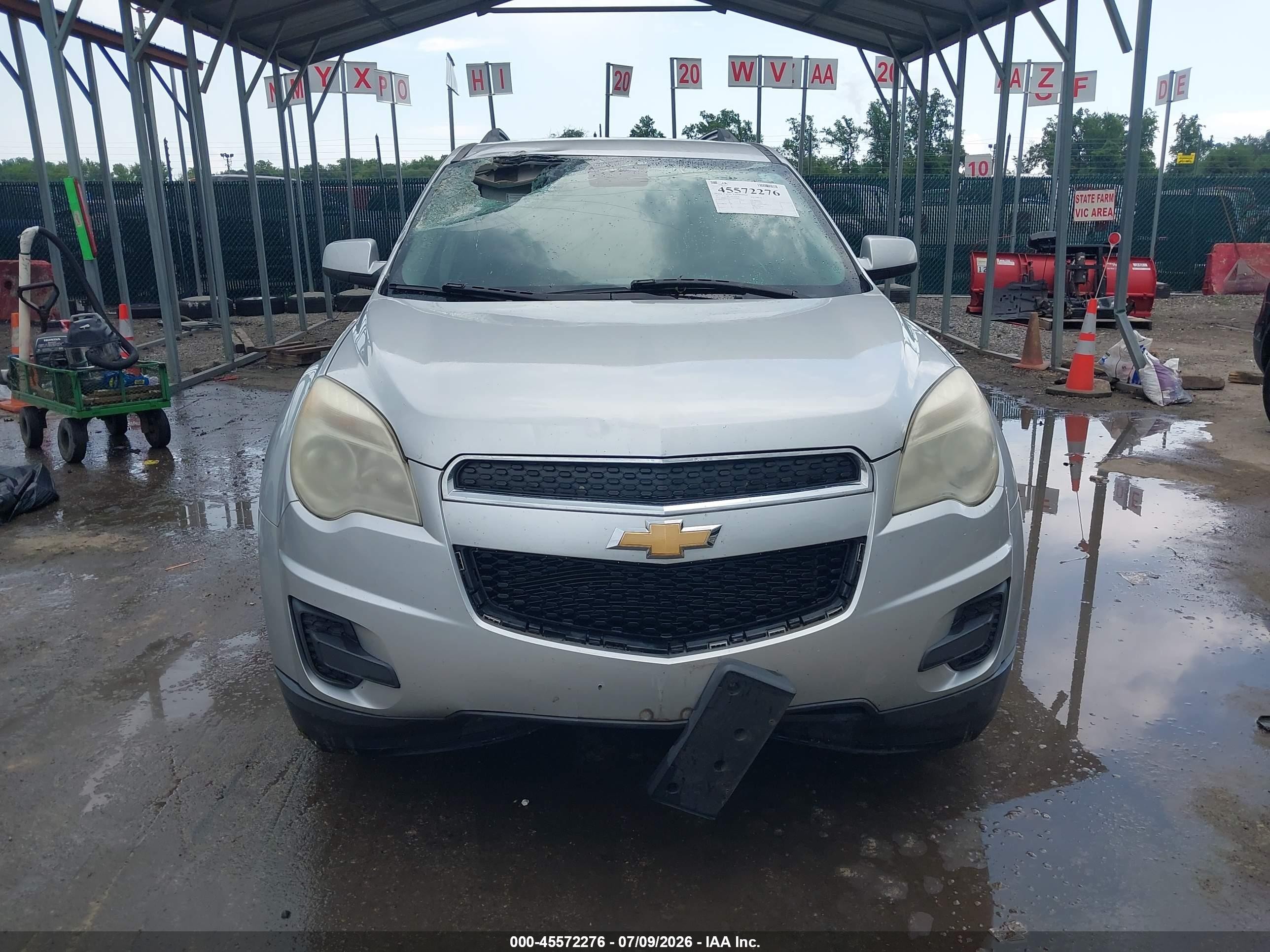 2013 Chevrolet Equinox Lt Silver vin: 2GNALDEK7D6406584