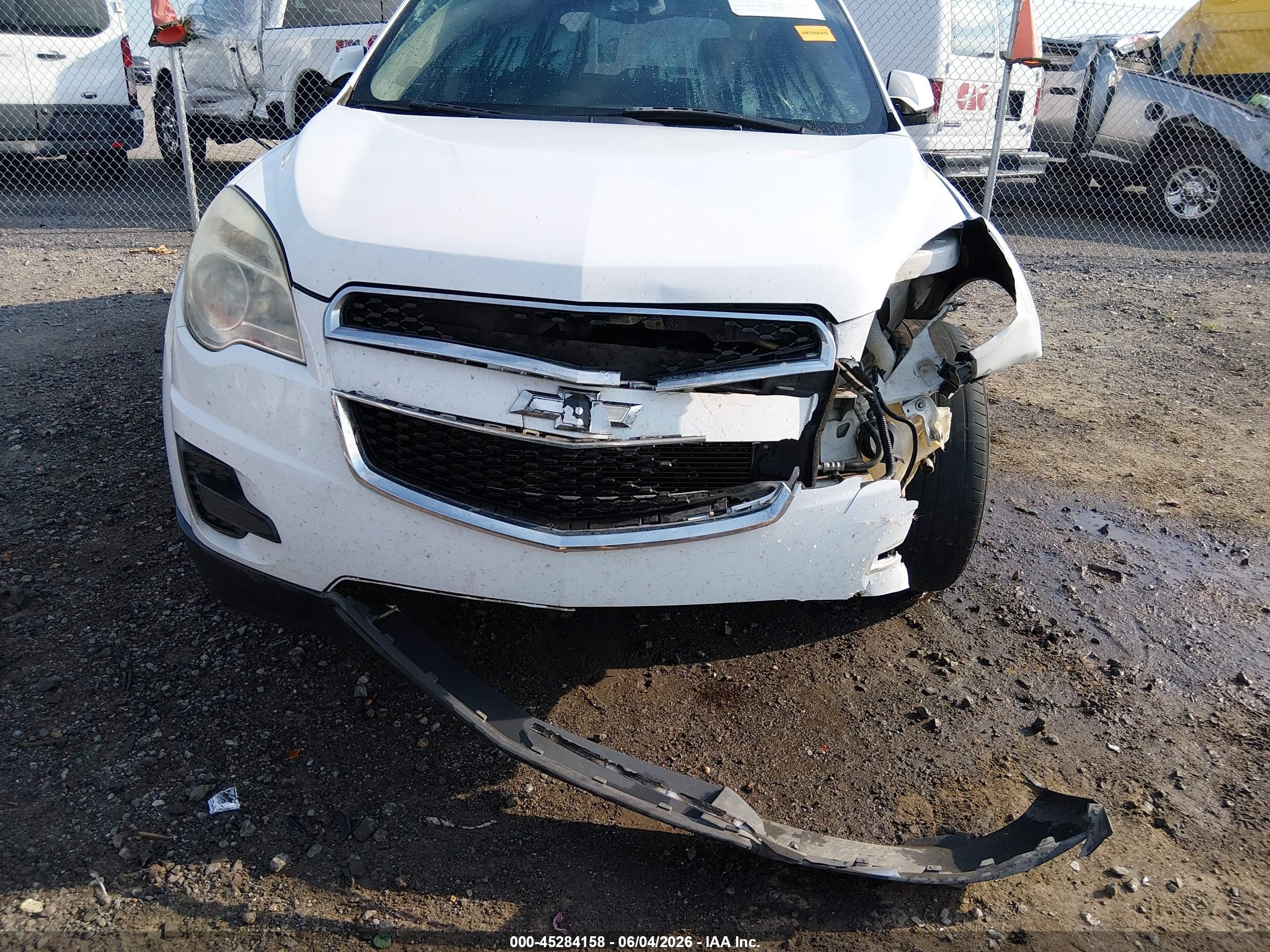 2012 Chevrolet Equinox 1lt White vin: 2GNALDEK8C1124756