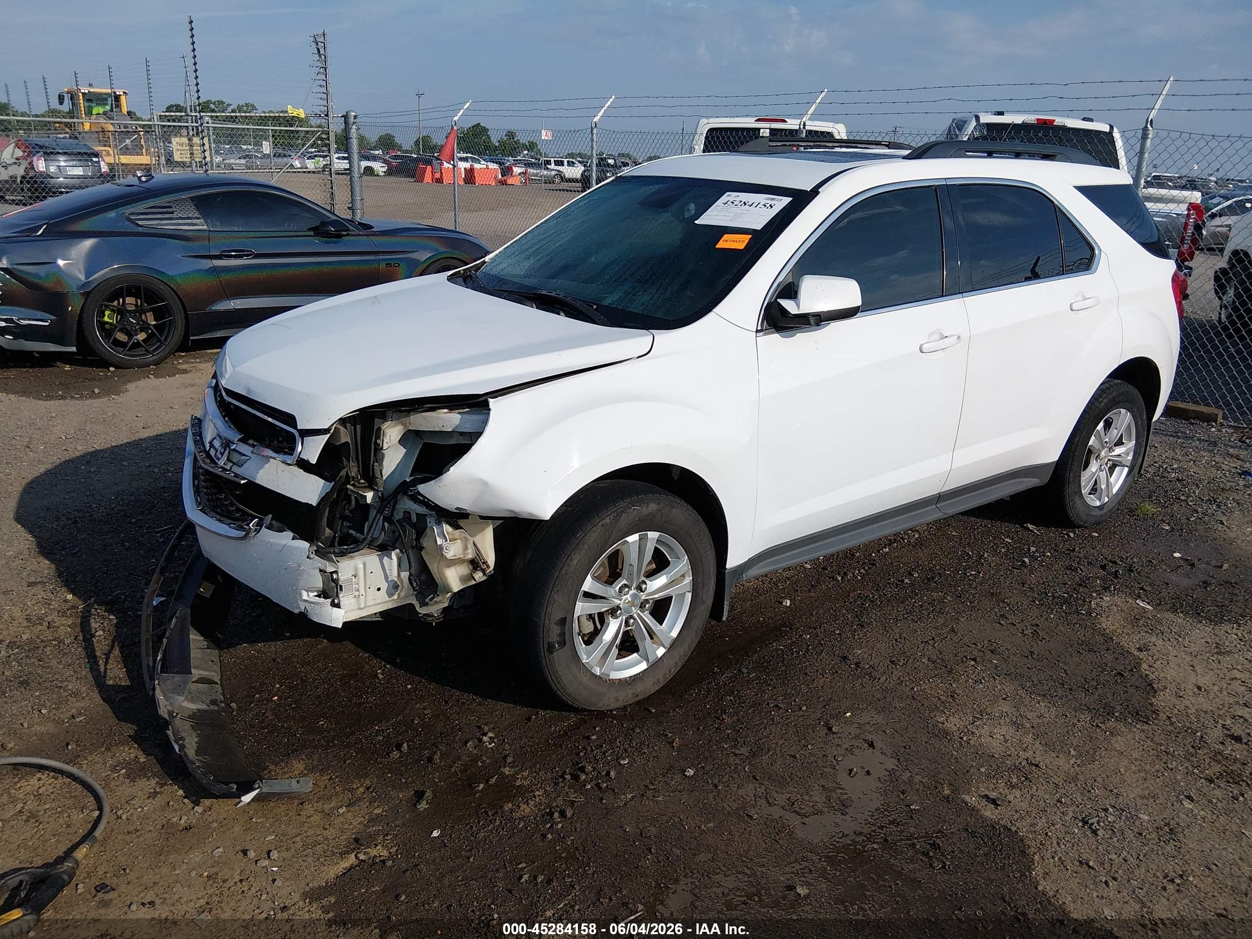 2012 Chevrolet Equinox 1lt White vin: 2GNALDEK8C1124756