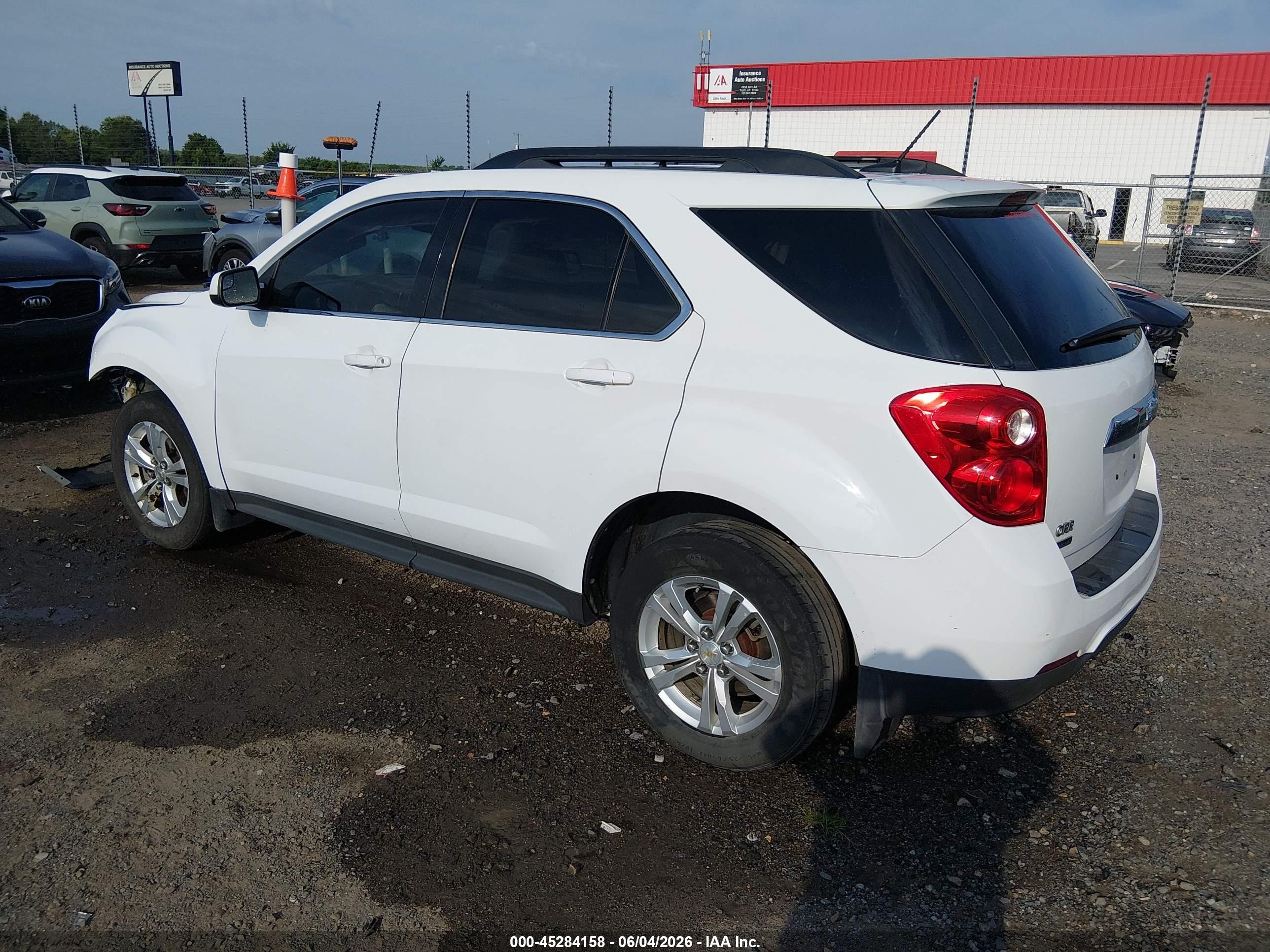 2012 Chevrolet Equinox 1lt White vin: 2GNALDEK8C1124756