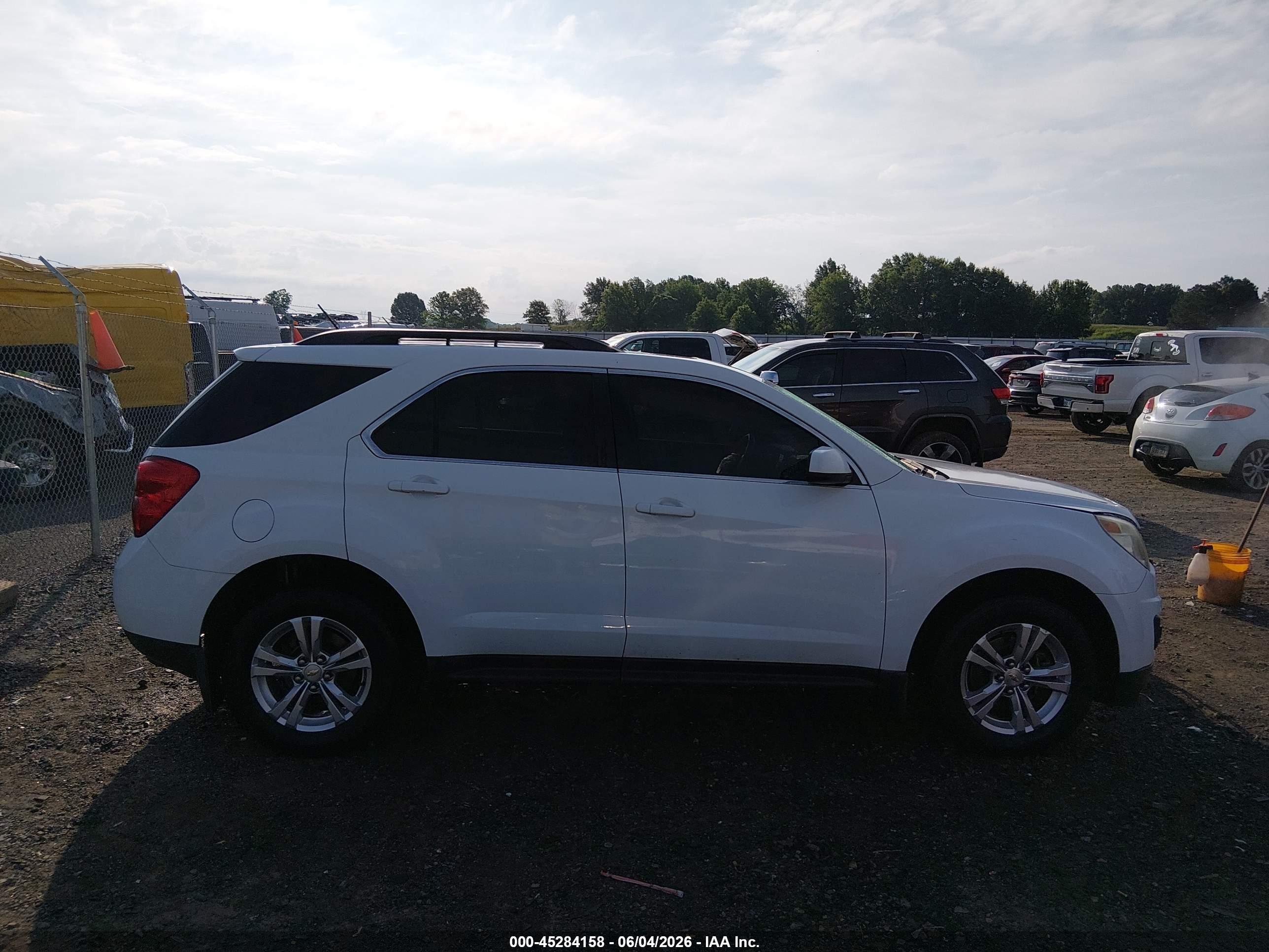 2012 Chevrolet Equinox 1lt White vin: 2GNALDEK8C1124756
