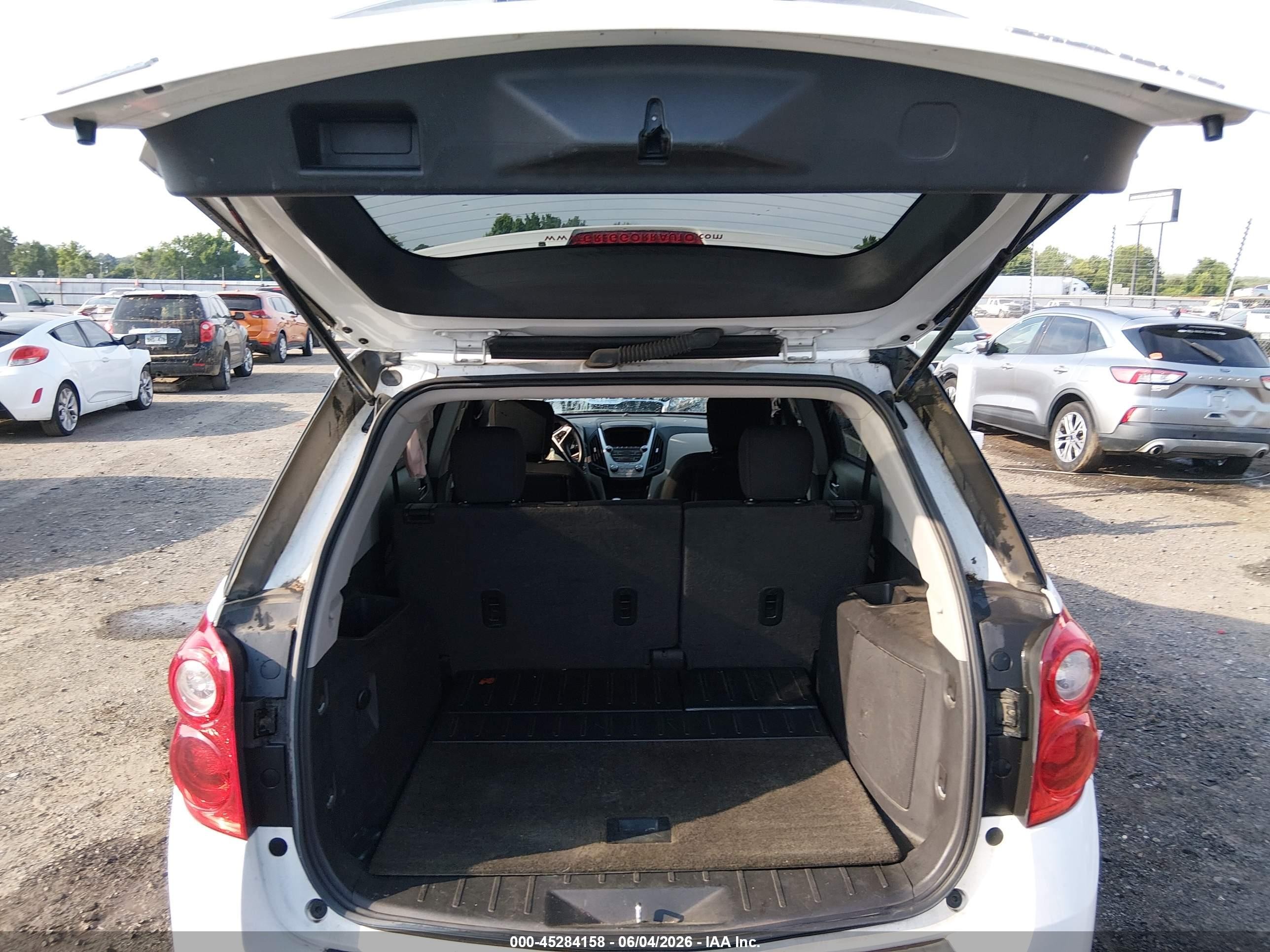 2012 Chevrolet Equinox 1lt White vin: 2GNALDEK8C1124756