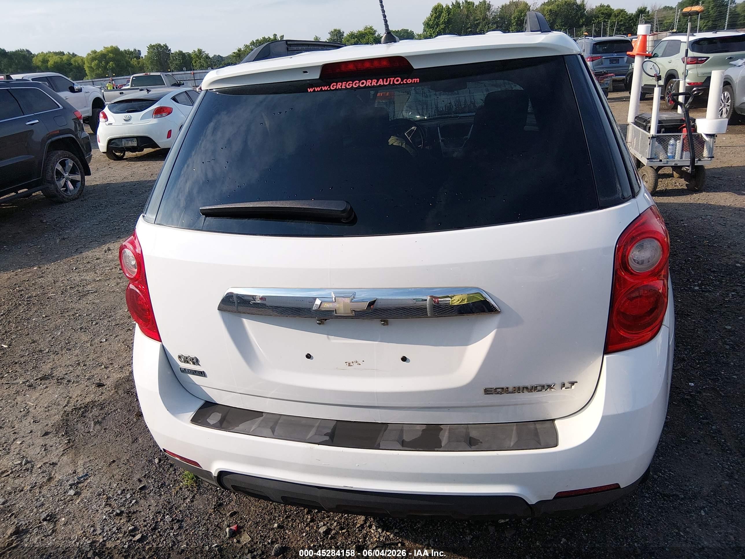 2012 Chevrolet Equinox 1lt White vin: 2GNALDEK8C1124756