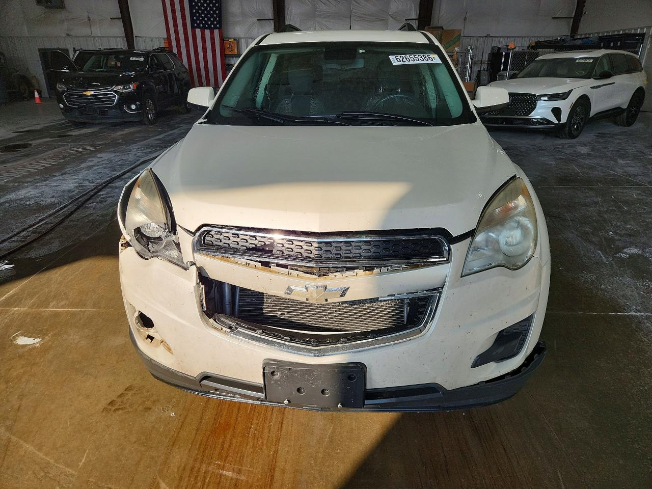 2012 Chevrolet Equinox Lt White vin: 2GNALDEK8C1165341