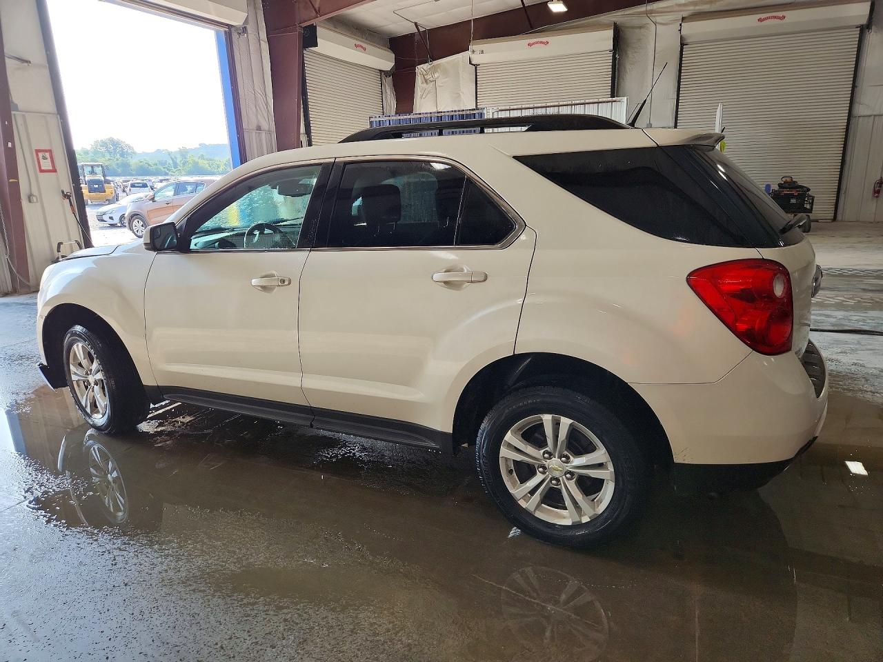 2012 Chevrolet Equinox Lt White vin: 2GNALDEK8C1165341