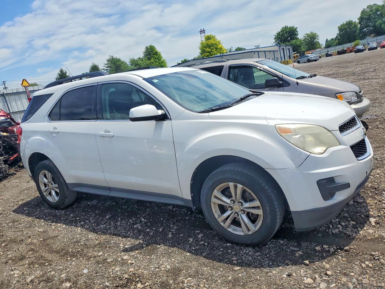 2012 Chevrolet Equinox Lt White vin: 2GNALDEK8C1188327
