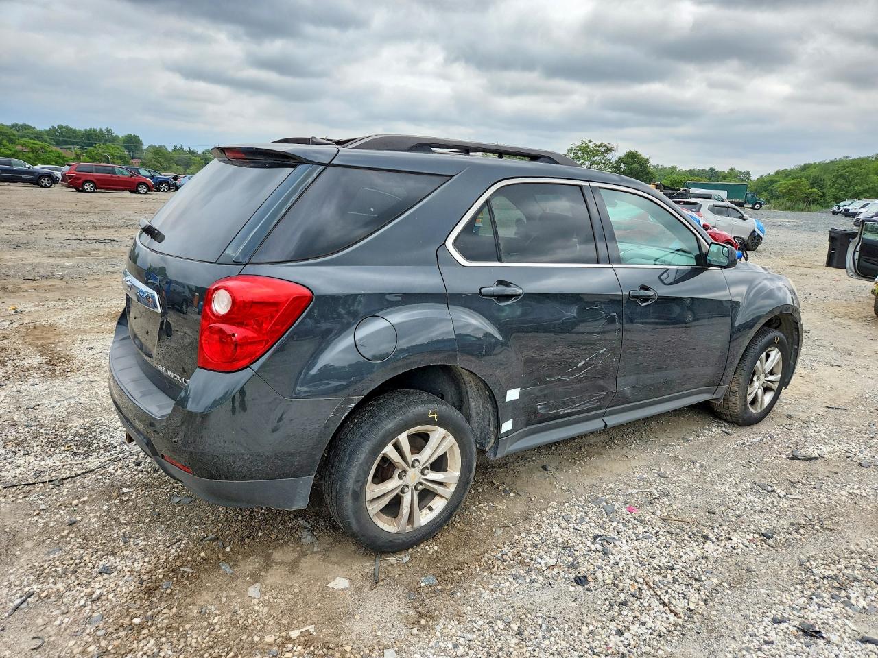 2012 Chevrolet Equinox Lt Gray vin: 2GNALDEK8C1210181