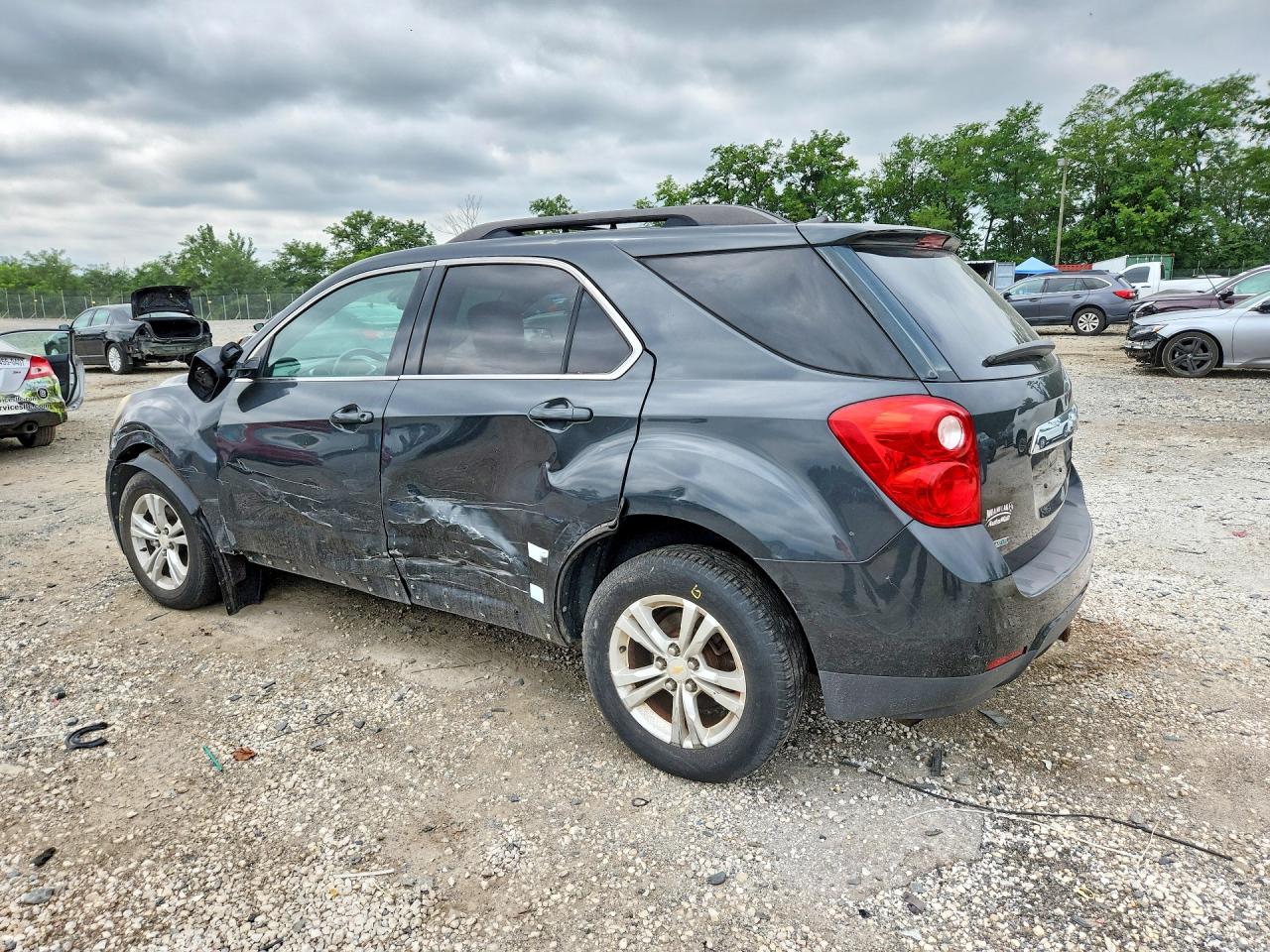 2012 Chevrolet Equinox Lt Gray vin: 2GNALDEK8C1210181