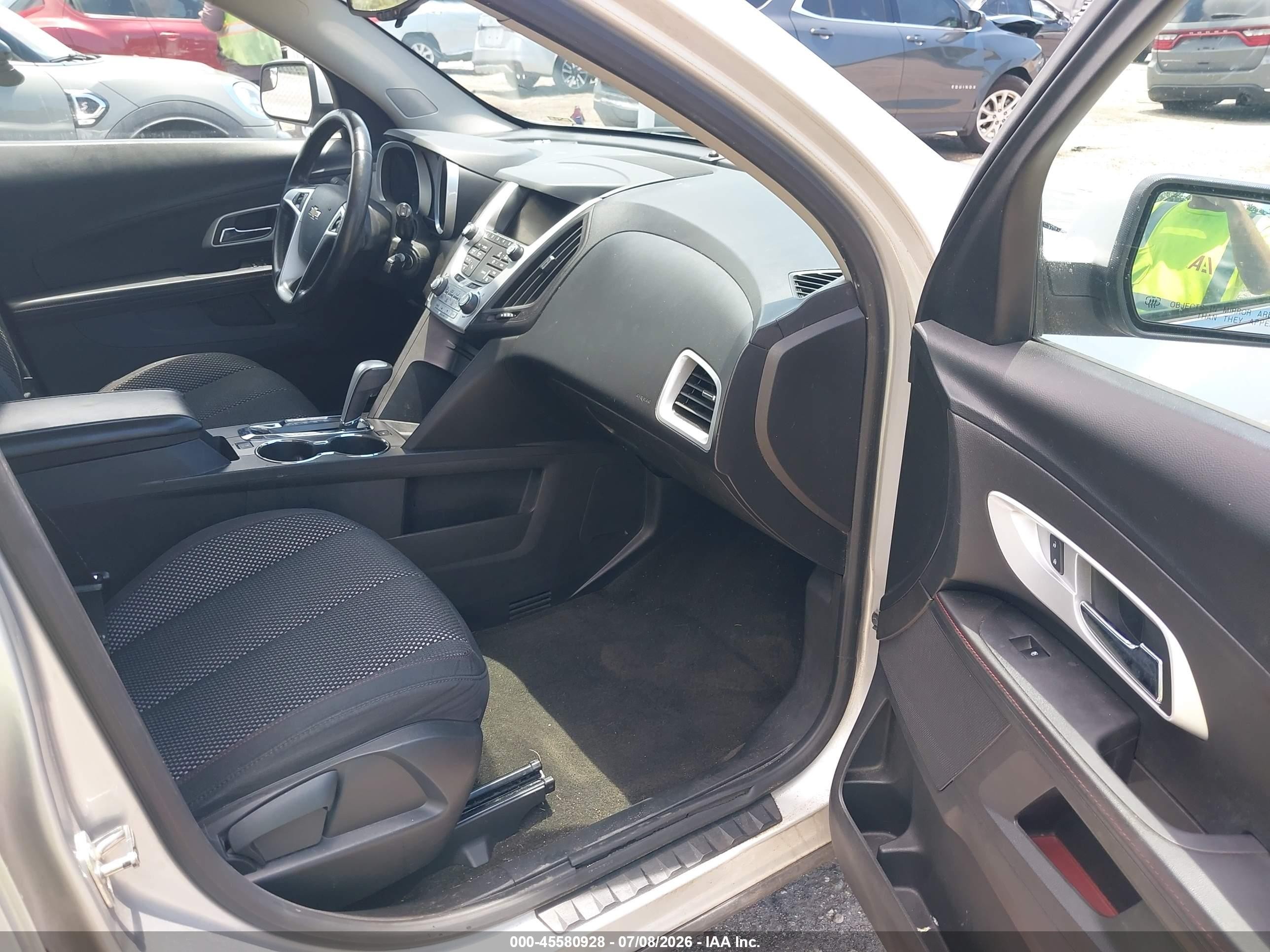 2012 Chevrolet Equinox Lt W/1lt Silver vin: 2GNALDEK8C1269702