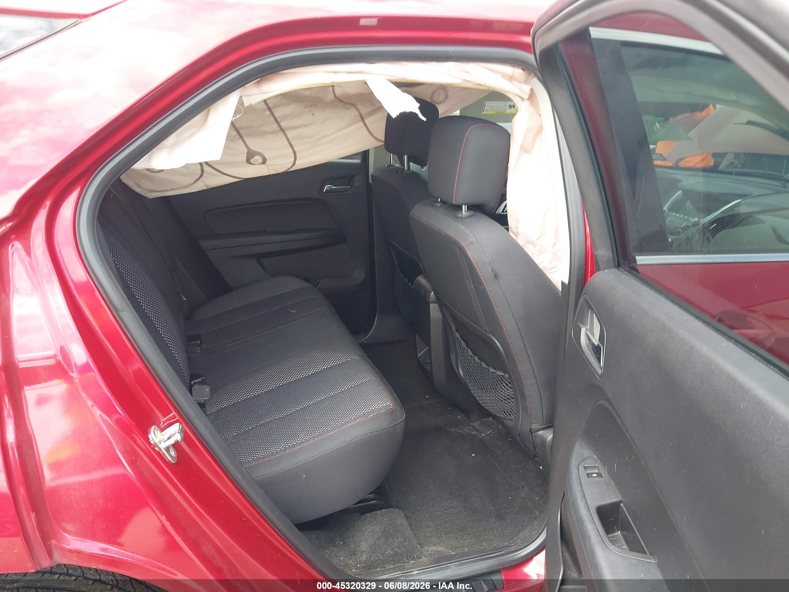 2012 Chevrolet Equinox 1lt Red vin: 2GNALDEK8C1304741