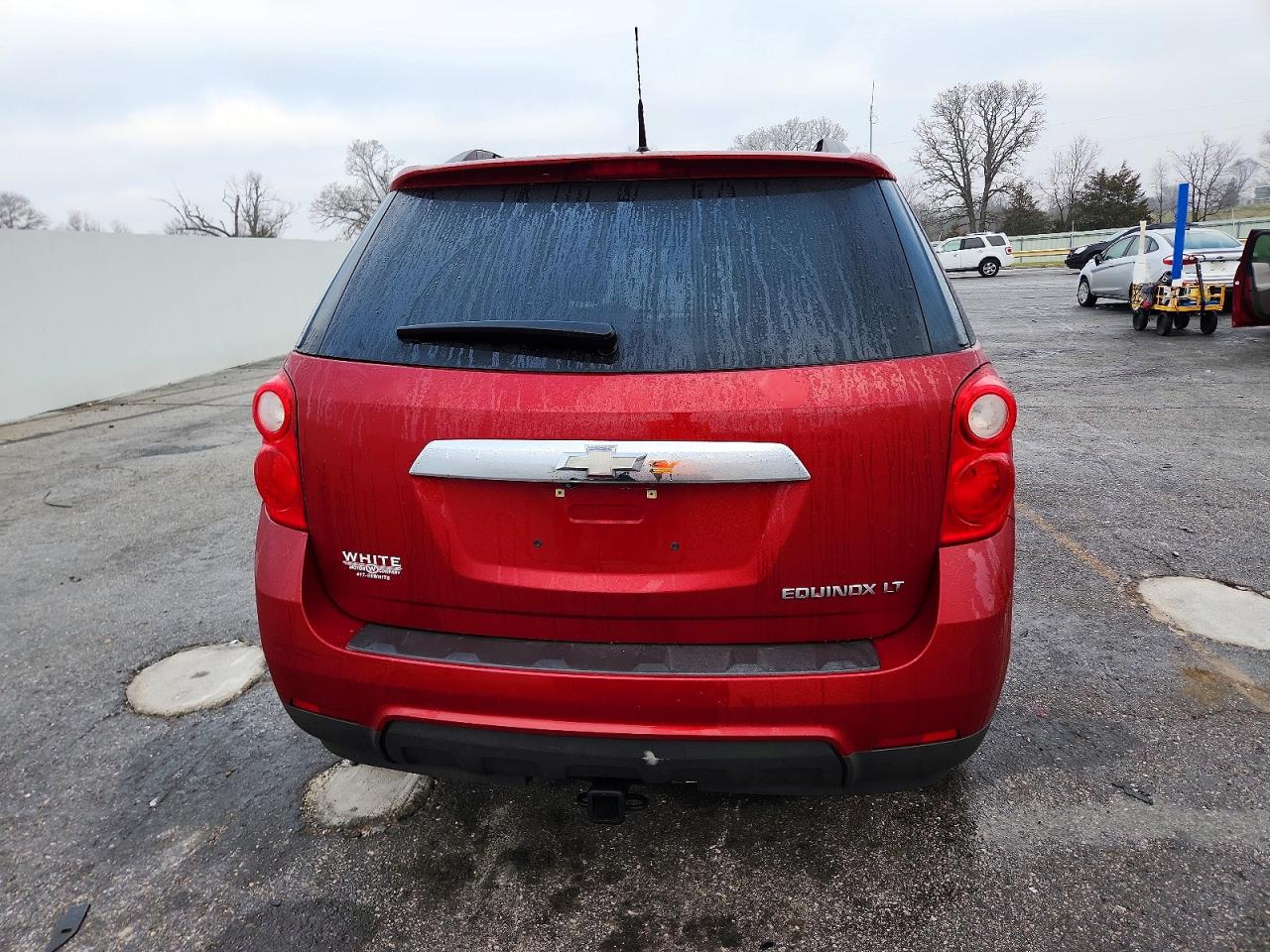 2012 Chevrolet Equinox Lt Red vin: 2GNALDEK8C1320132