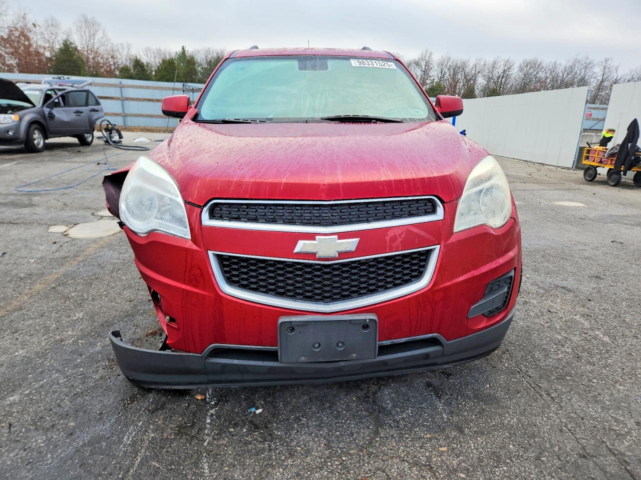 2012 Chevrolet Equinox Lt Red vin: 2GNALDEK8C1320132