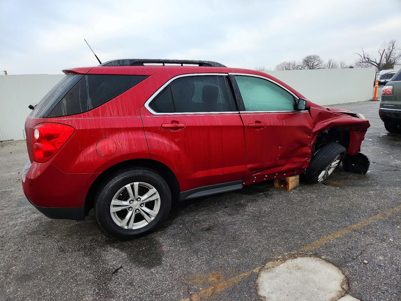2012 Chevrolet Equinox Lt Red vin: 2GNALDEK8C1320132