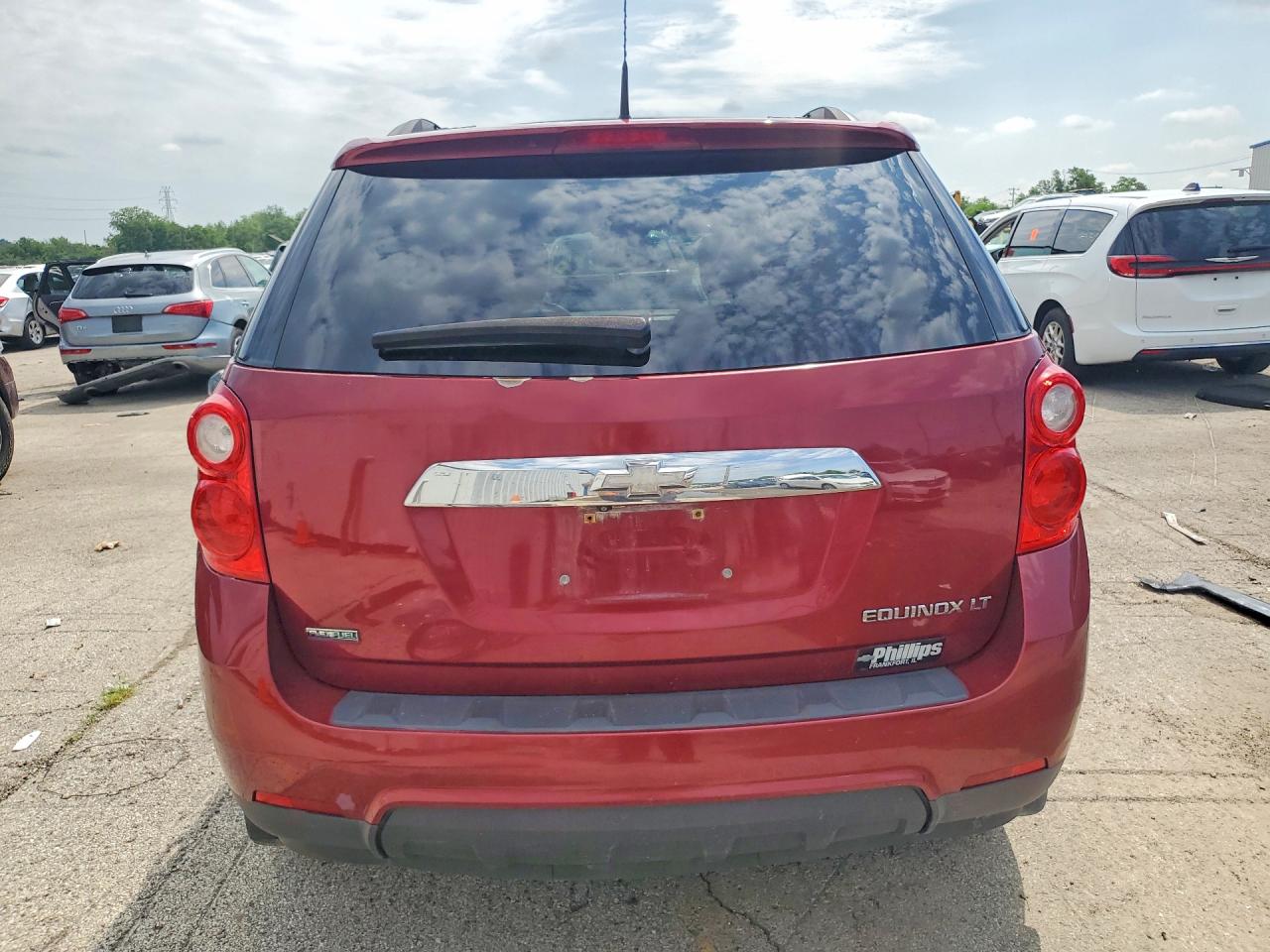 2012 Chevrolet Equinox Lt Бордовый vin: 2GNALDEK8C6188413
