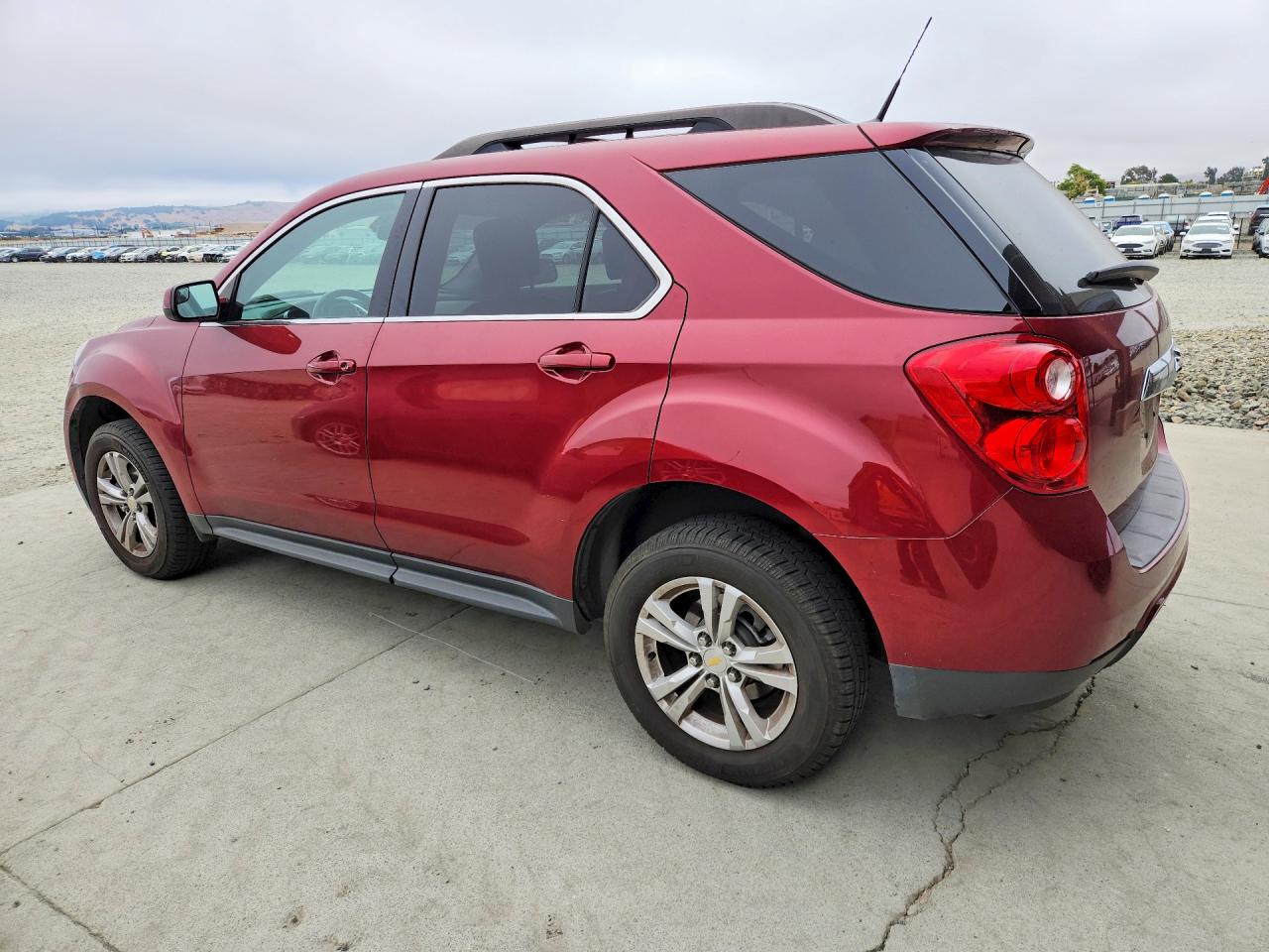 2012 Chevrolet Equinox Lt Burgundy vin: 2GNALDEK8C6195409