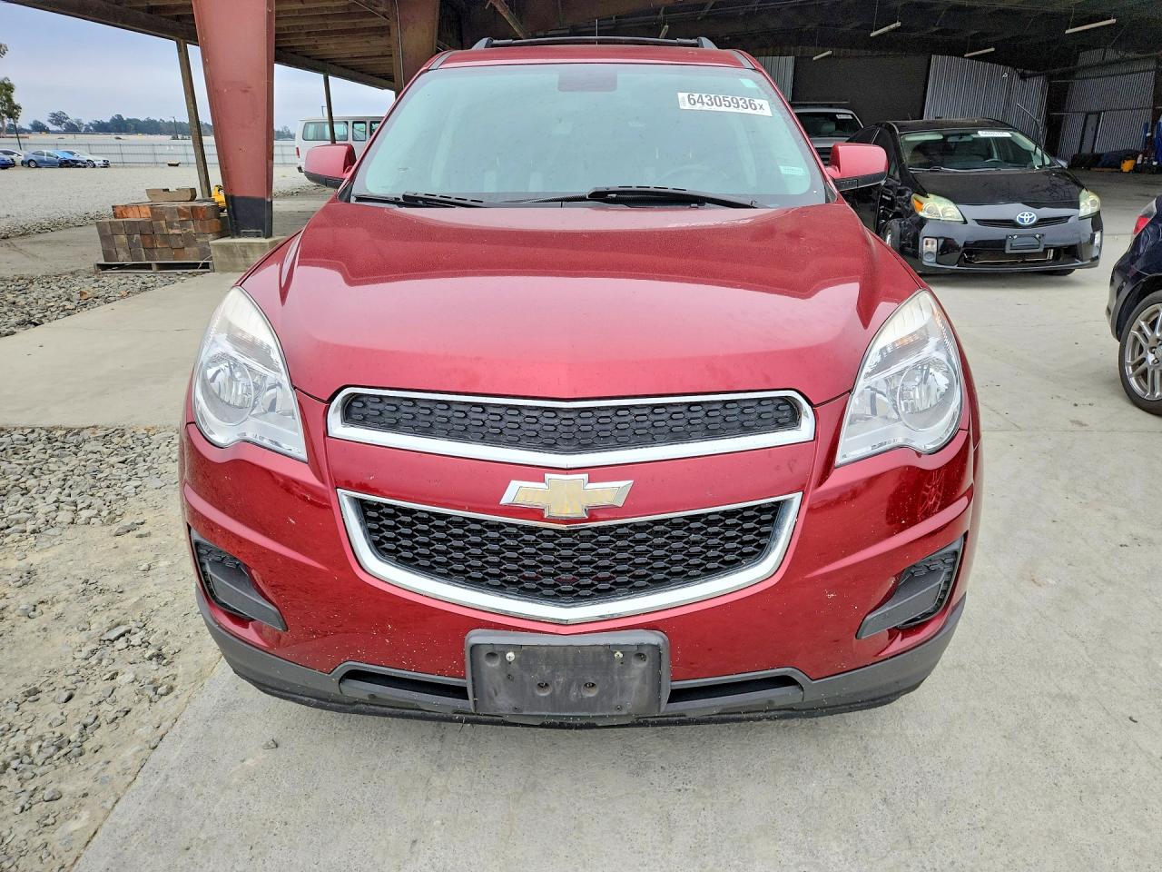 2012 Chevrolet Equinox Lt Burgundy vin: 2GNALDEK8C6195409