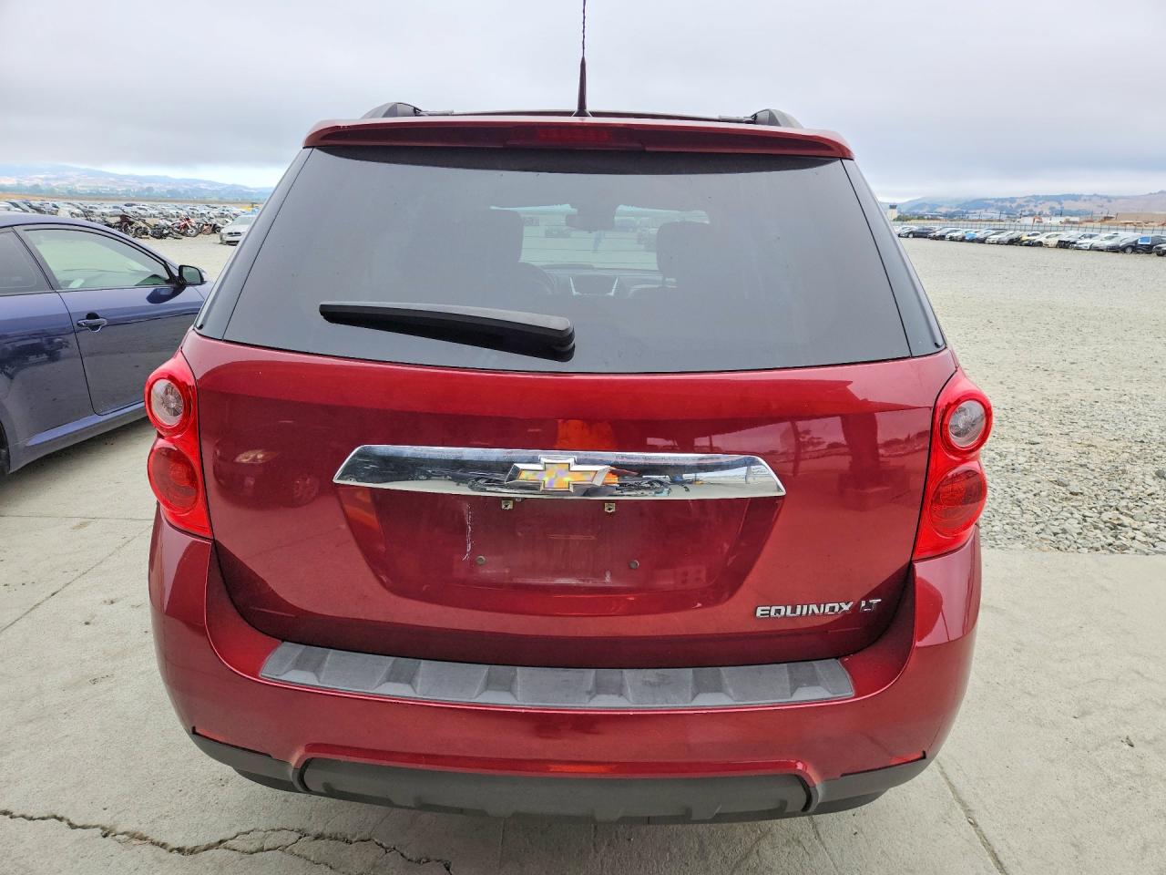 2012 Chevrolet Equinox Lt Burgundy vin: 2GNALDEK8C6195409