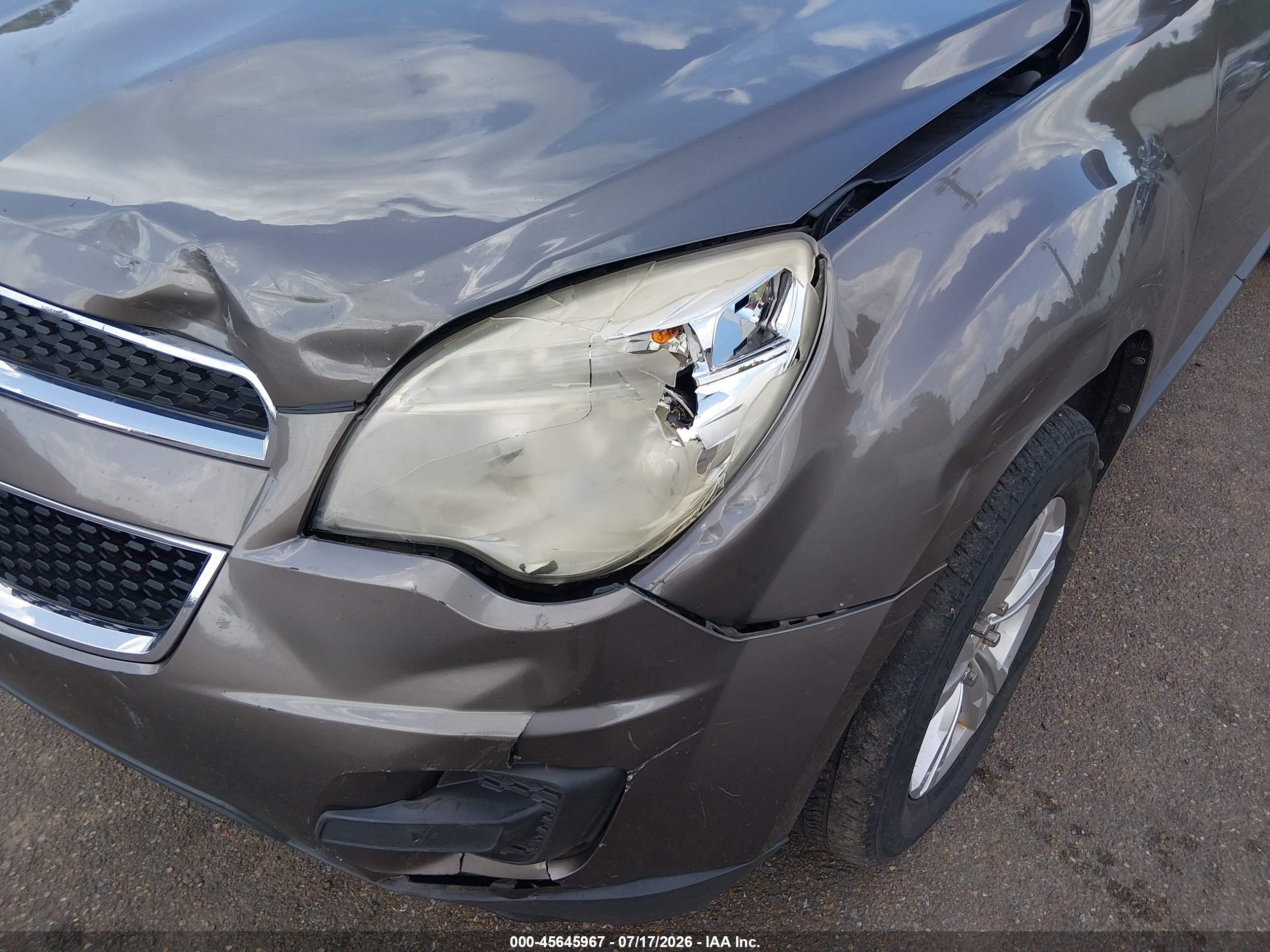 2012 Chevrolet Equinox Lt W/1lt Gray vin: 2GNALDEK8C6253311
