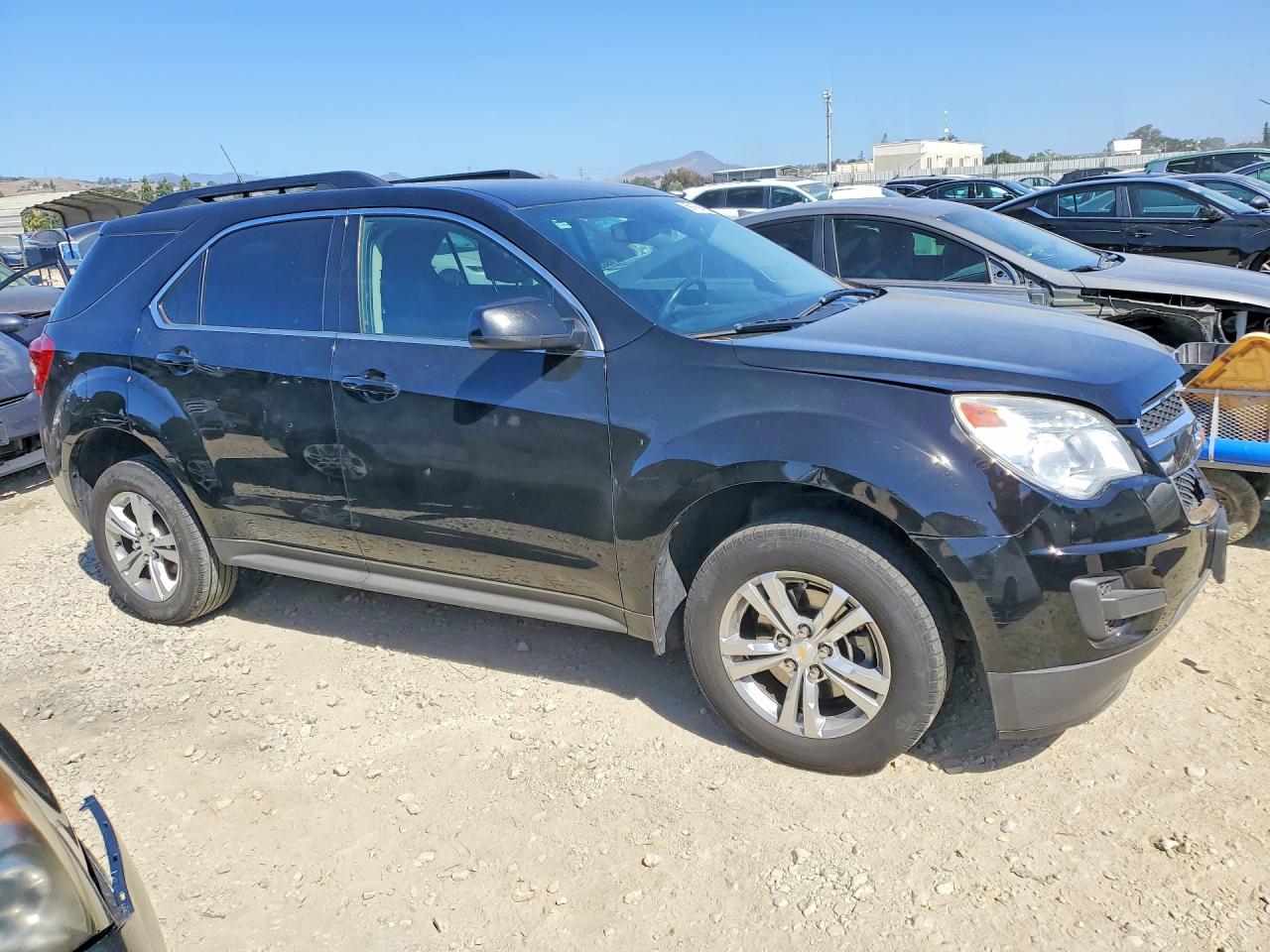 2012 Chevrolet Equinox Lt Black vin: 2GNALDEK8C6335443
