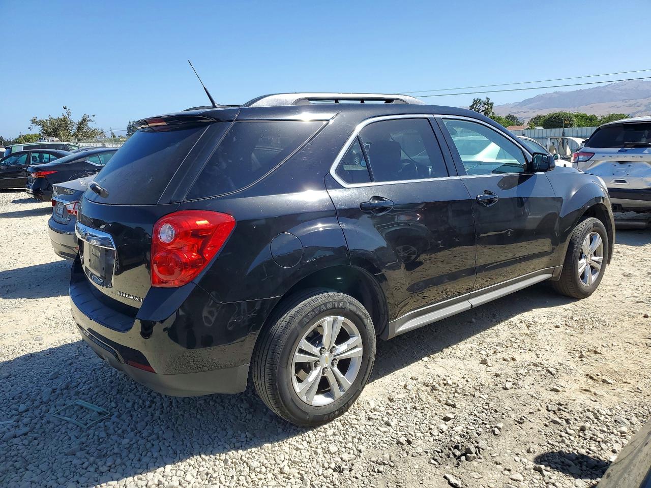 2012 Chevrolet Equinox Lt Black vin: 2GNALDEK8C6335443
