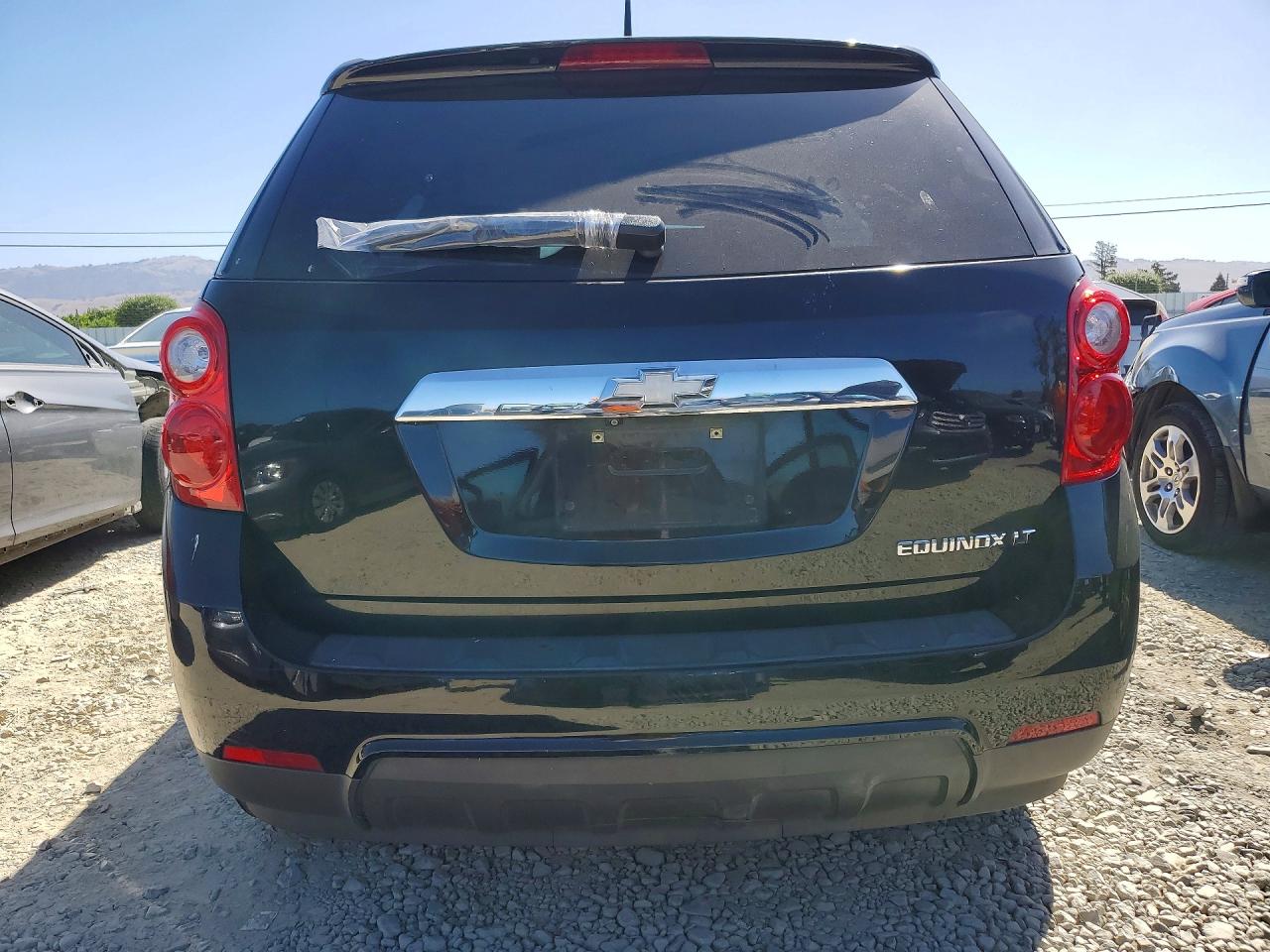 2012 Chevrolet Equinox Lt Black vin: 2GNALDEK8C6335443