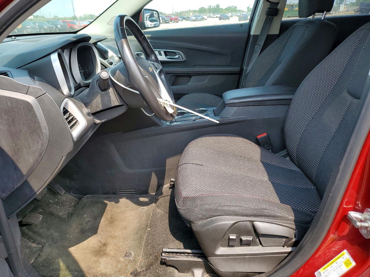 2012 Chevrolet Equinox Lt Red vin: 2GNALDEK8C6340061