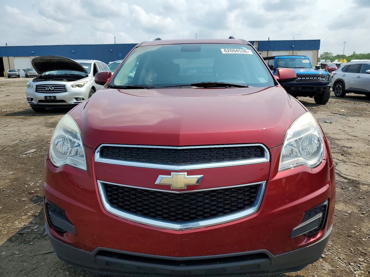 2012 Chevrolet Equinox Lt Red vin: 2GNALDEK8C6340061