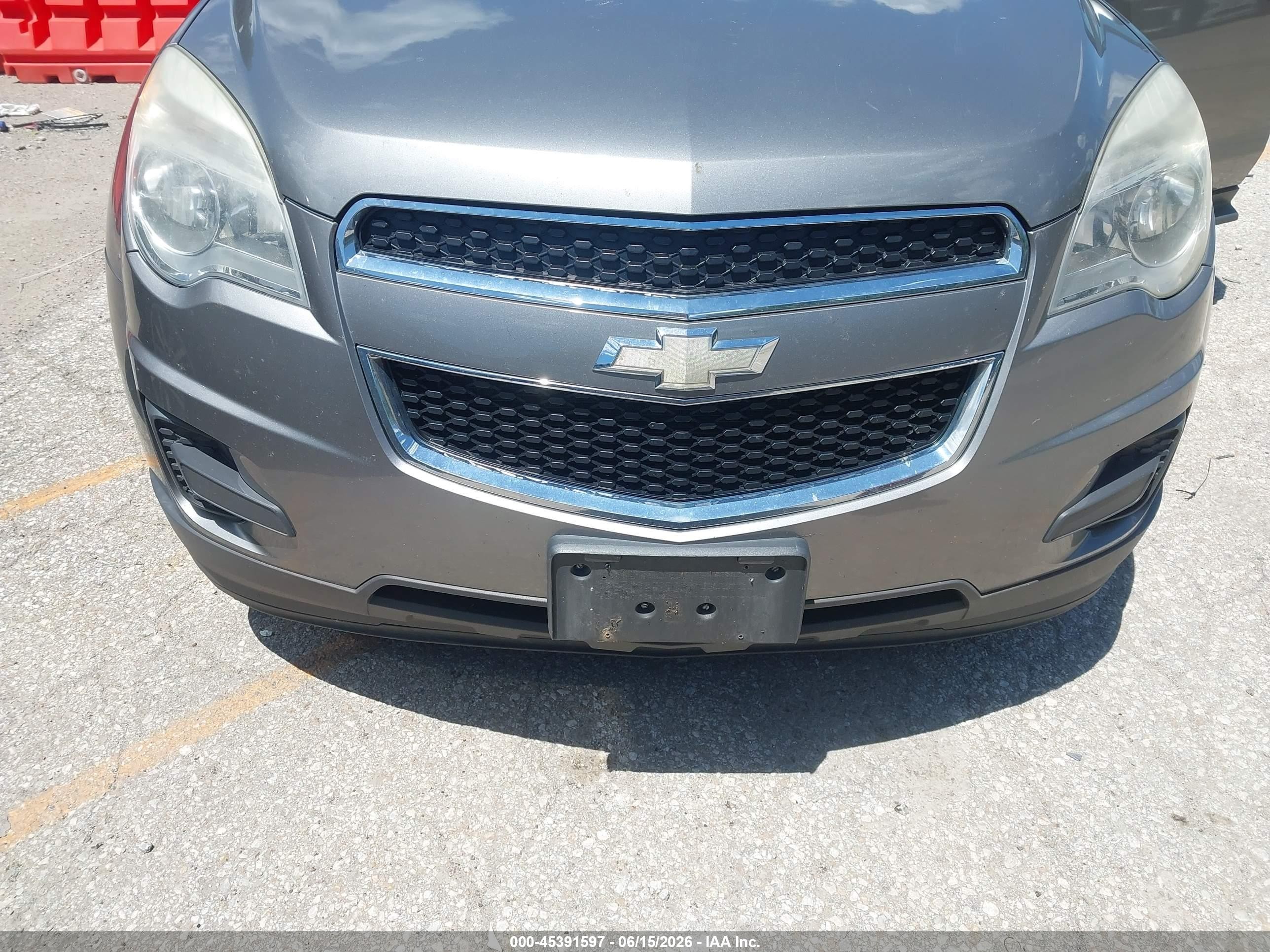 2012 Chevrolet Equinox 1lt Gray vin: 2GNALDEK8C6389499