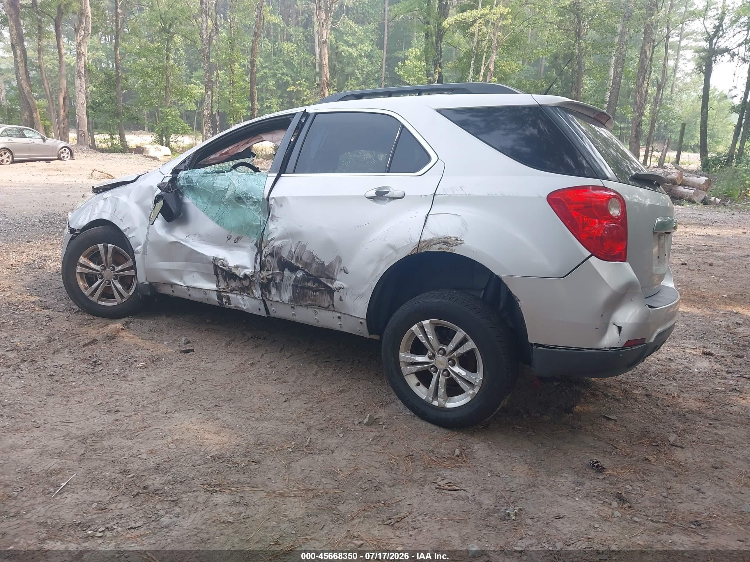 2013 Chevrolet Equinox Lt Серый vin: 2GNALDEK8D6138001