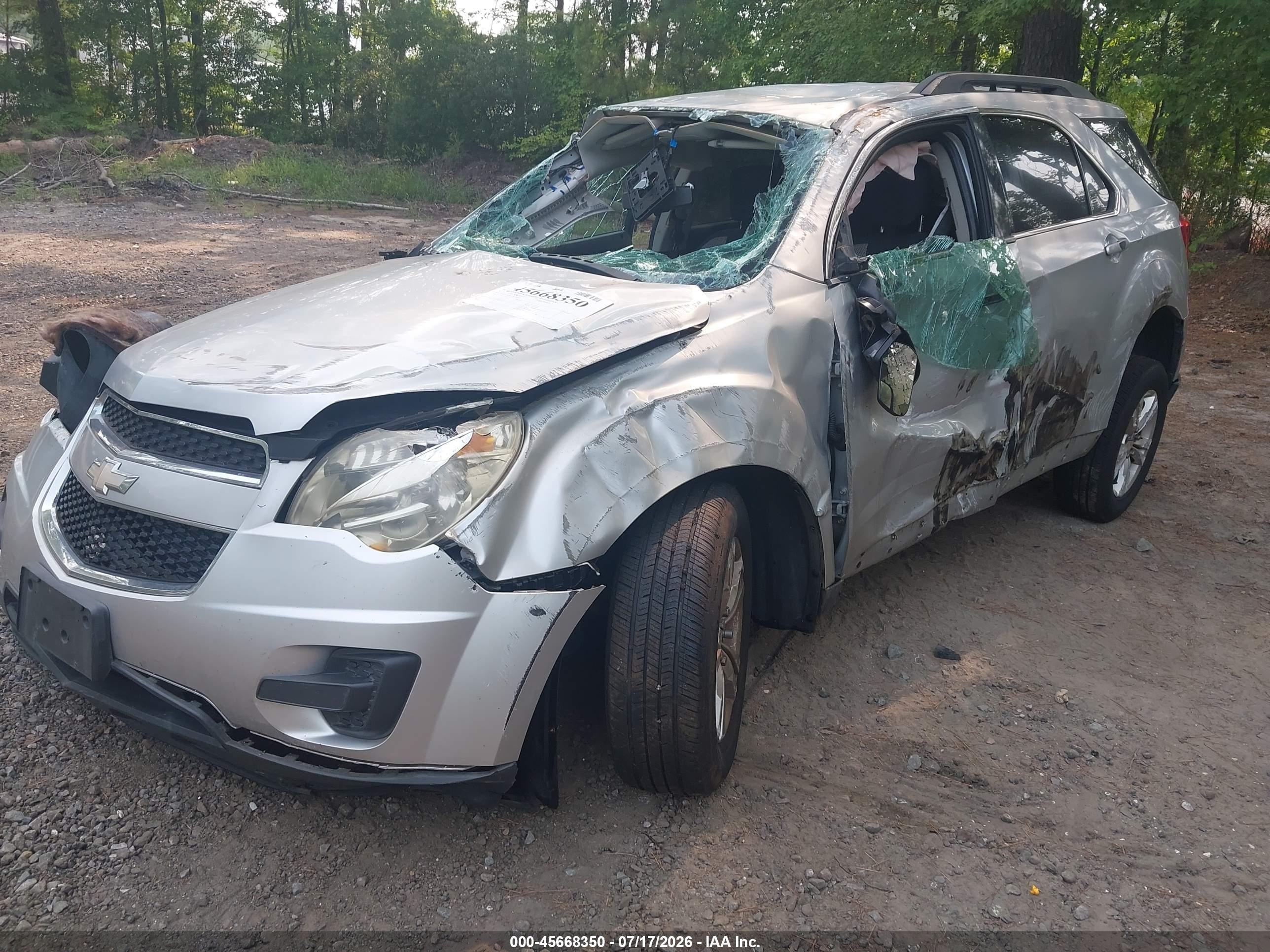 2013 Chevrolet Equinox Lt Серый vin: 2GNALDEK8D6138001