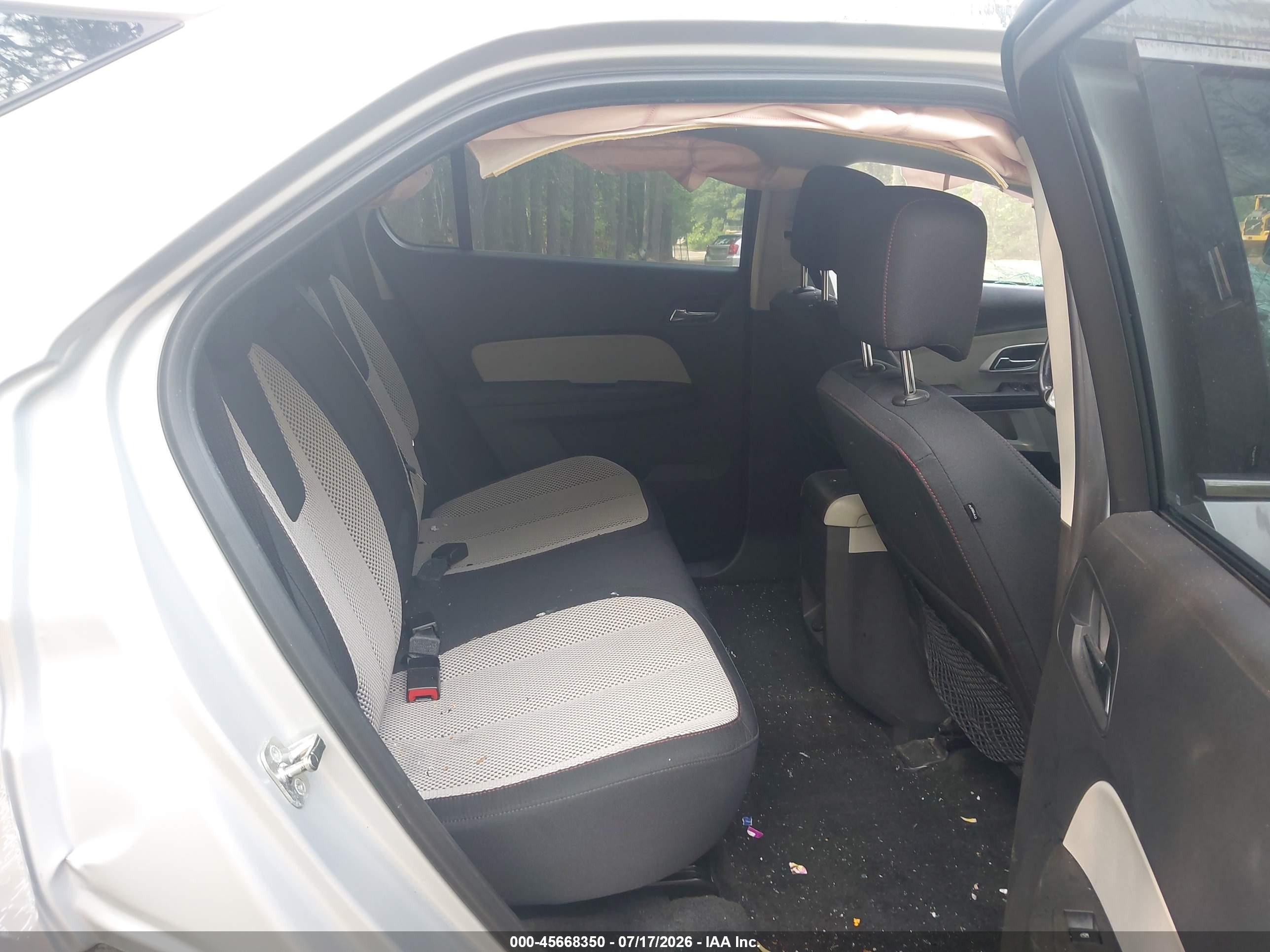 2013 Chevrolet Equinox Lt Серый vin: 2GNALDEK8D6138001
