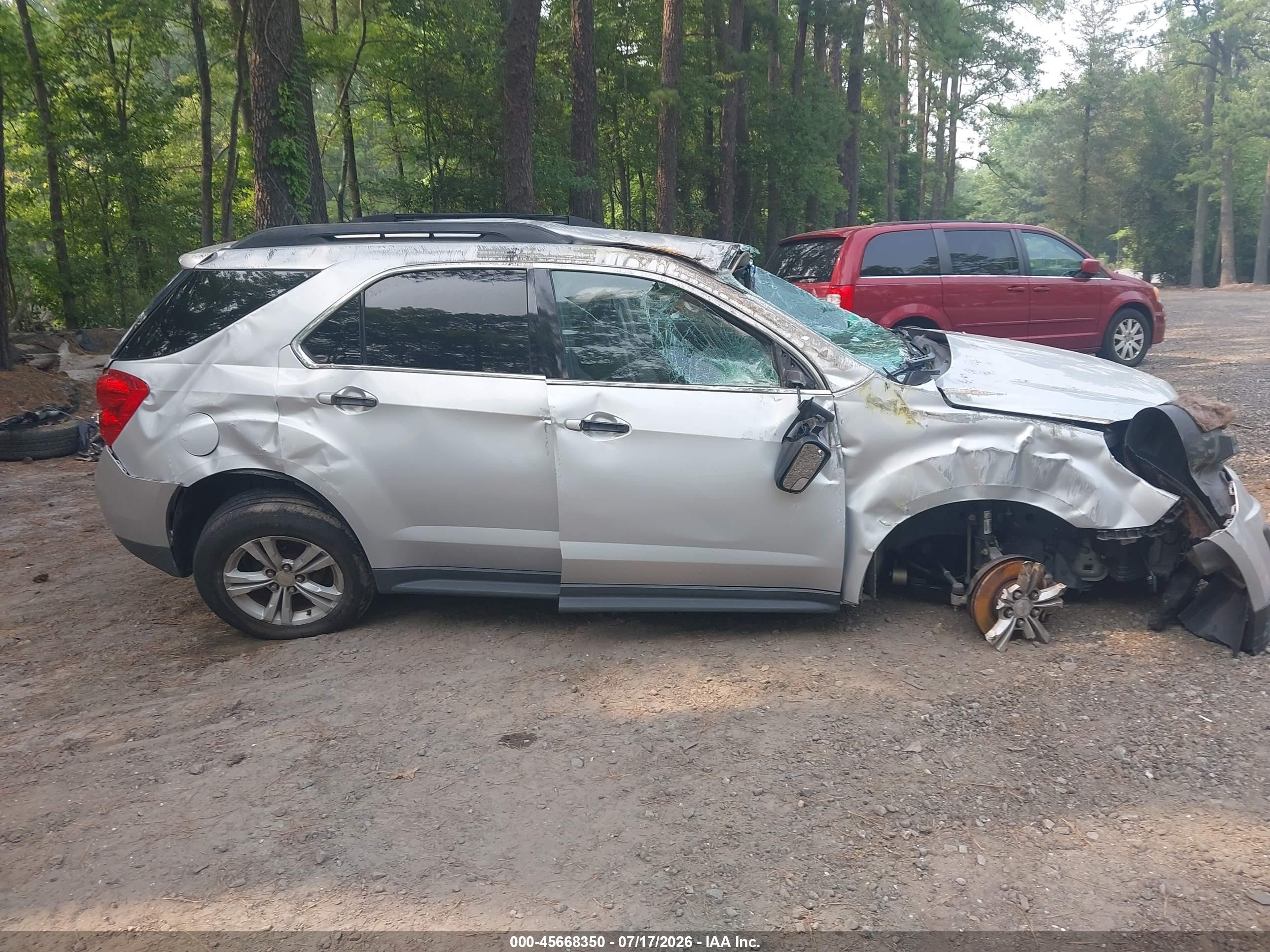 2013 Chevrolet Equinox Lt Серый vin: 2GNALDEK8D6138001