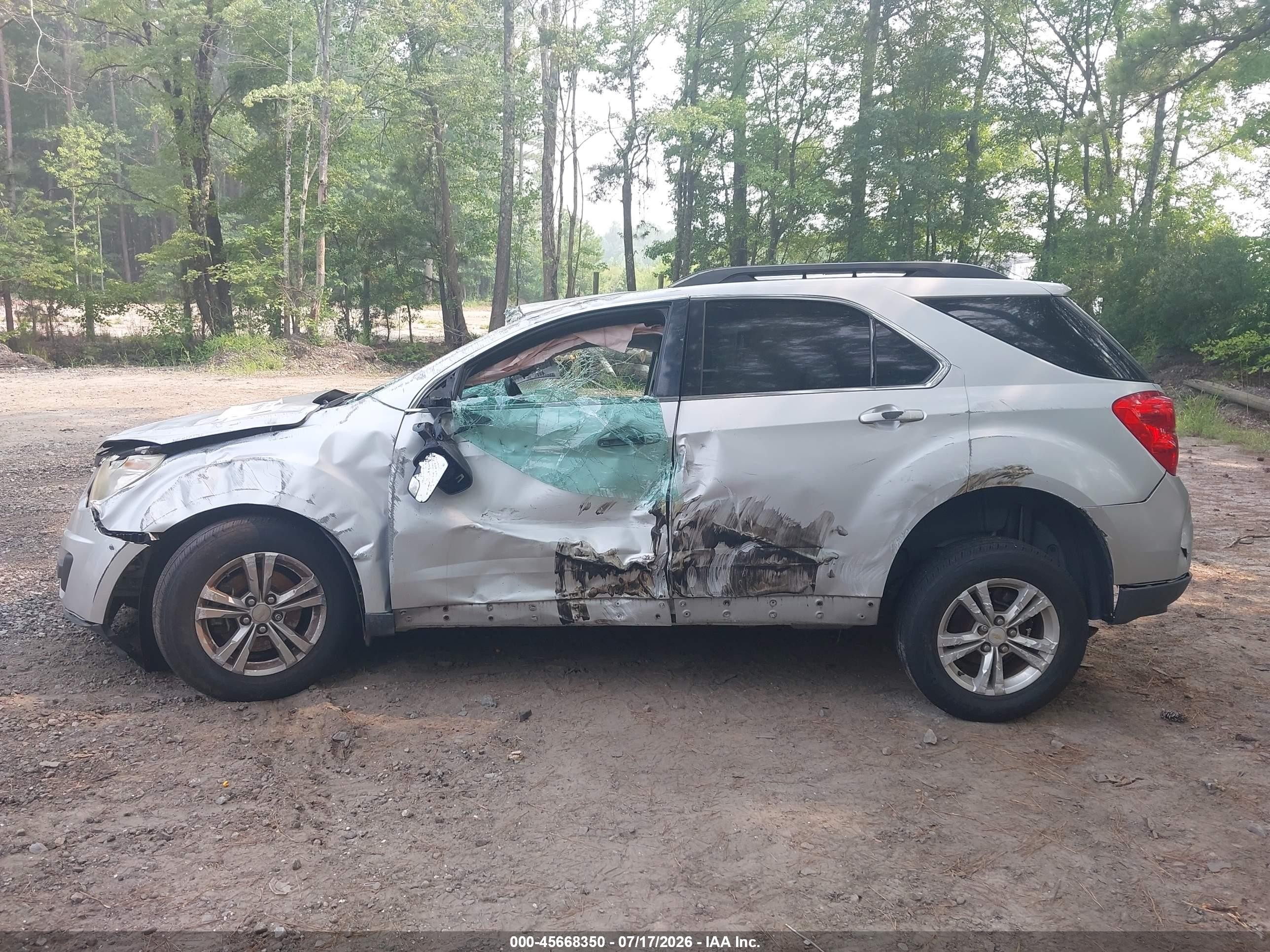 2013 Chevrolet Equinox Lt Серый vin: 2GNALDEK8D6138001