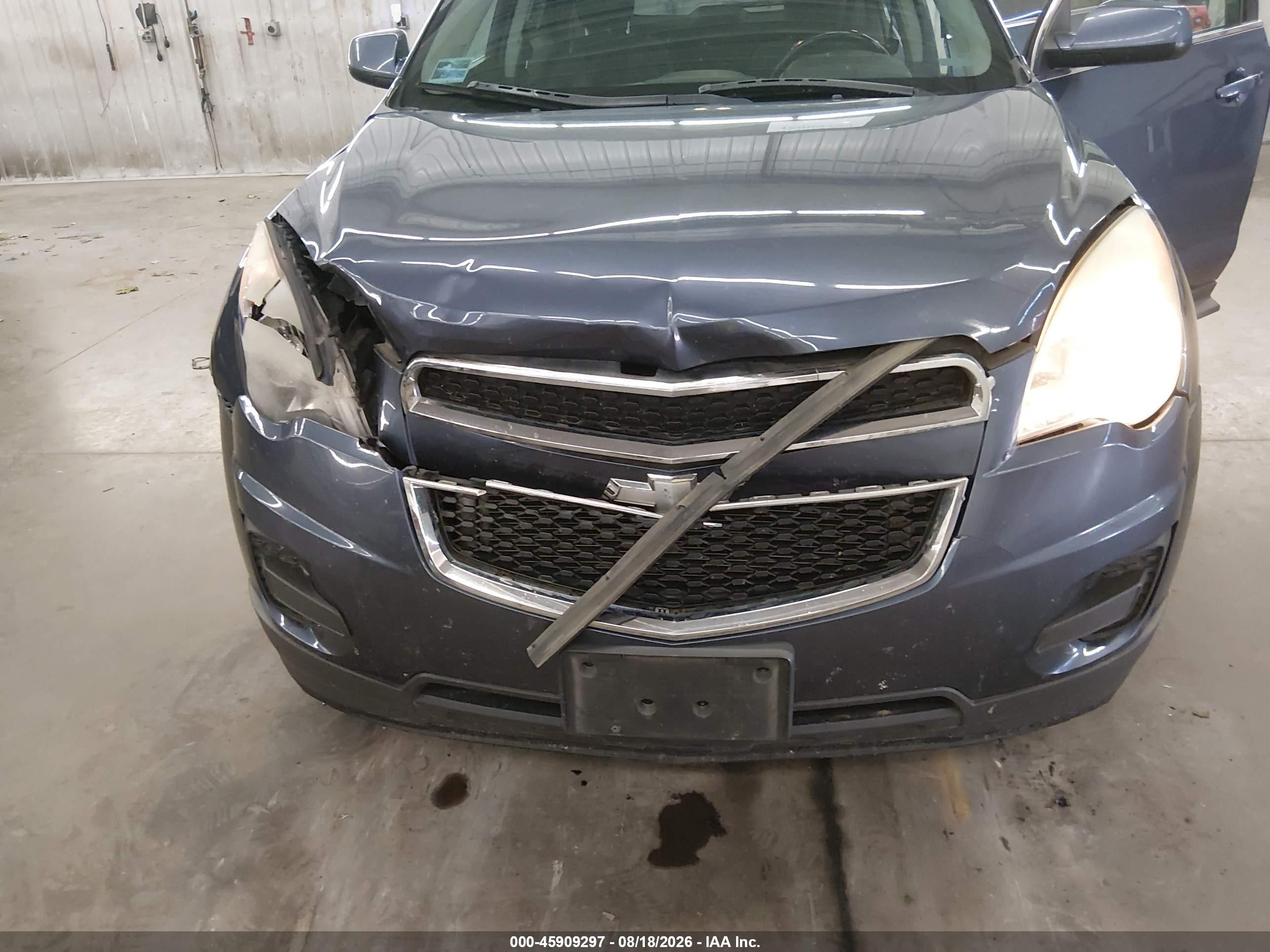 2013 Chevrolet Equinox 1lt Blue vin: 2GNALDEK8D6146583